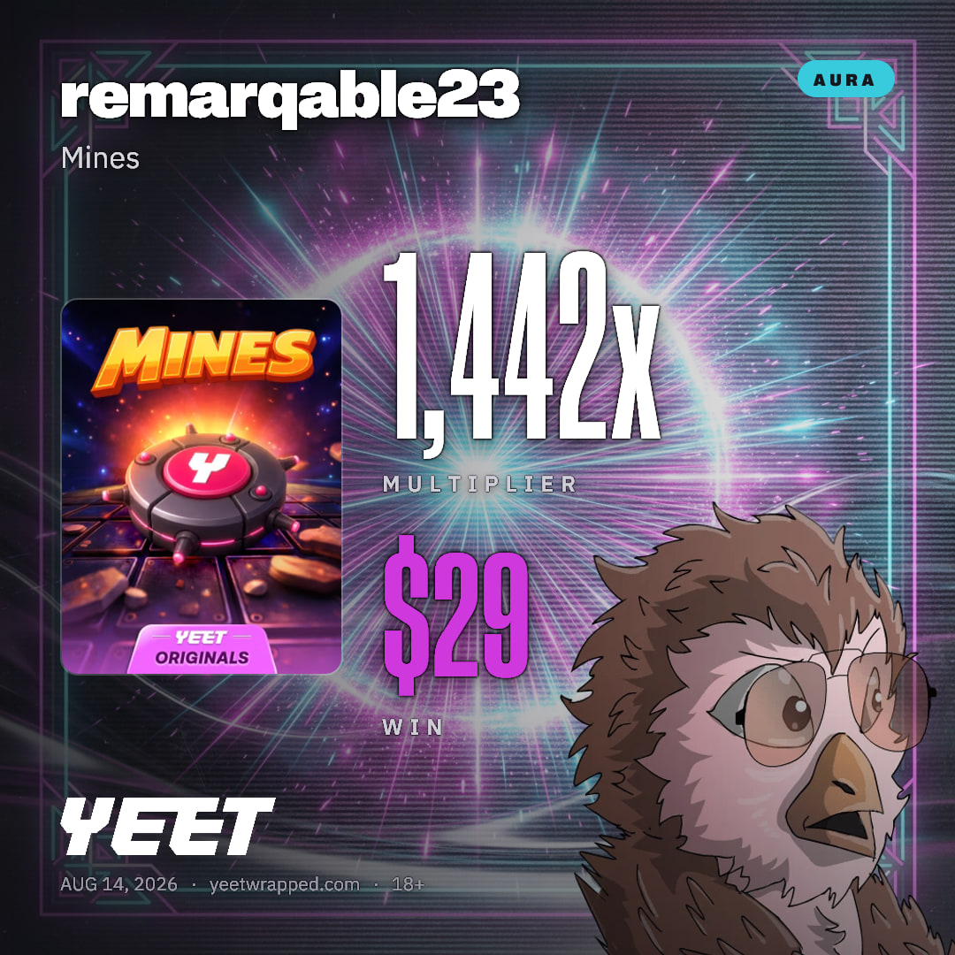 remarqable23 hit 1,442x on Mines
