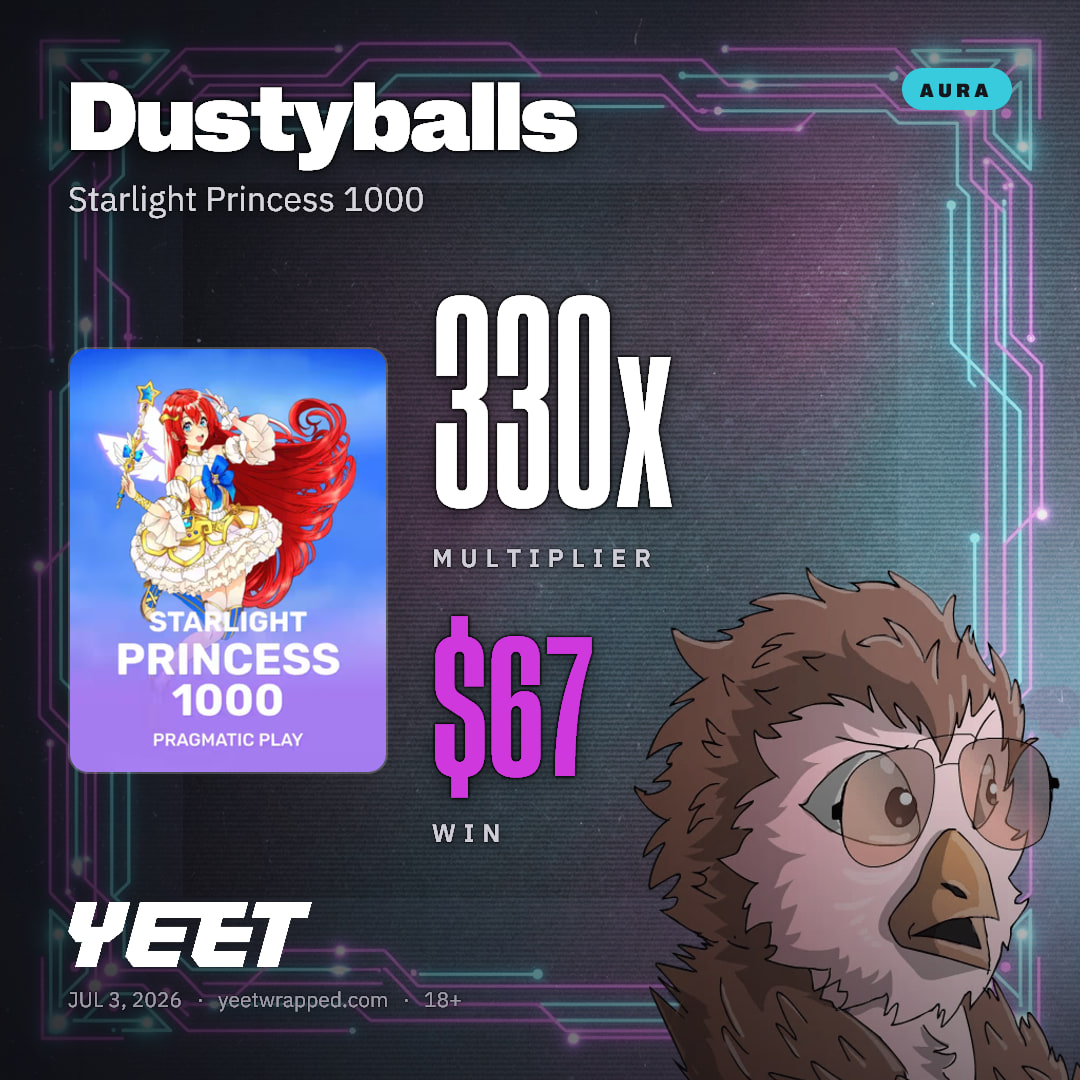 Dustyballs hit 330.2x on Starlight Princess 1000
