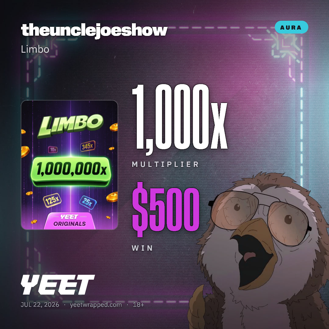 theunclejoeshow hit 1,000x on Limbo