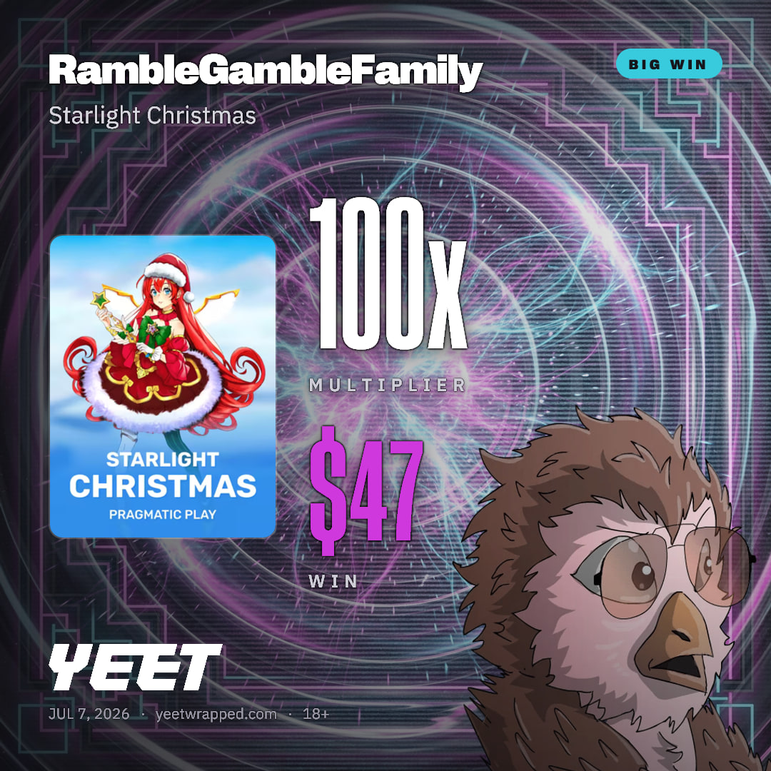 RambleGambleFamily hit 100x on Starlight Christmas