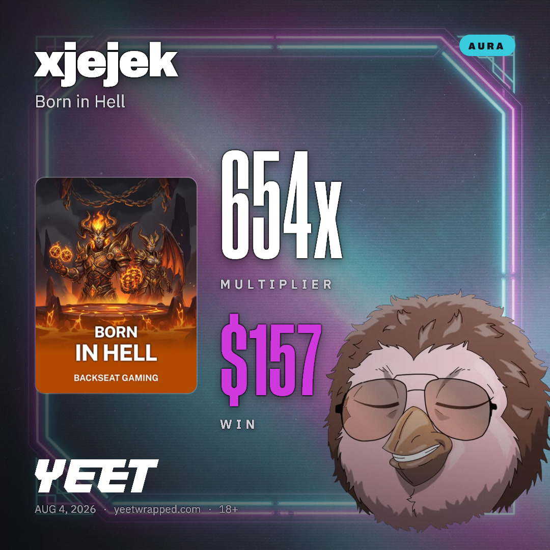 xjejek hit 654.4x on Born in Hell