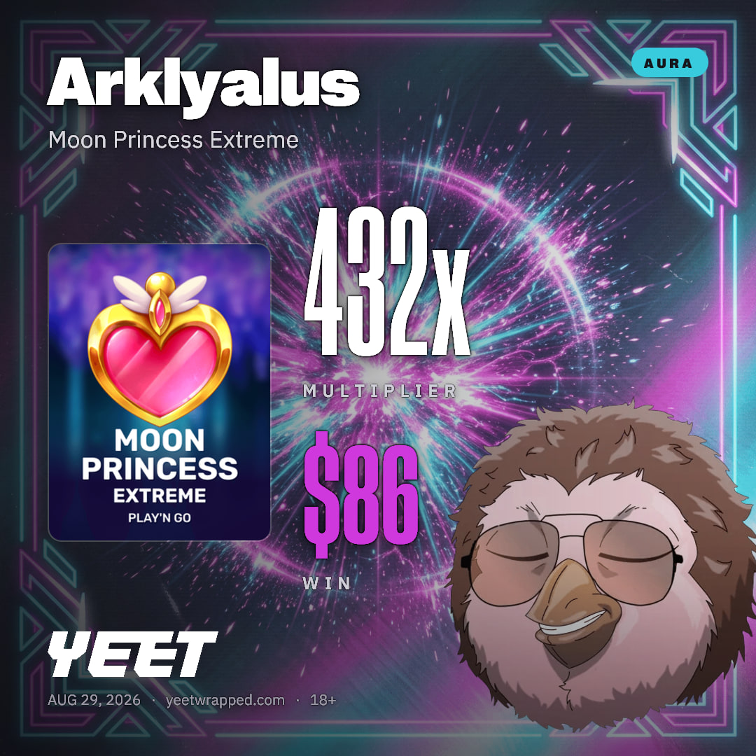 Arklyalus hit 432.3x on Moon Princess Extreme