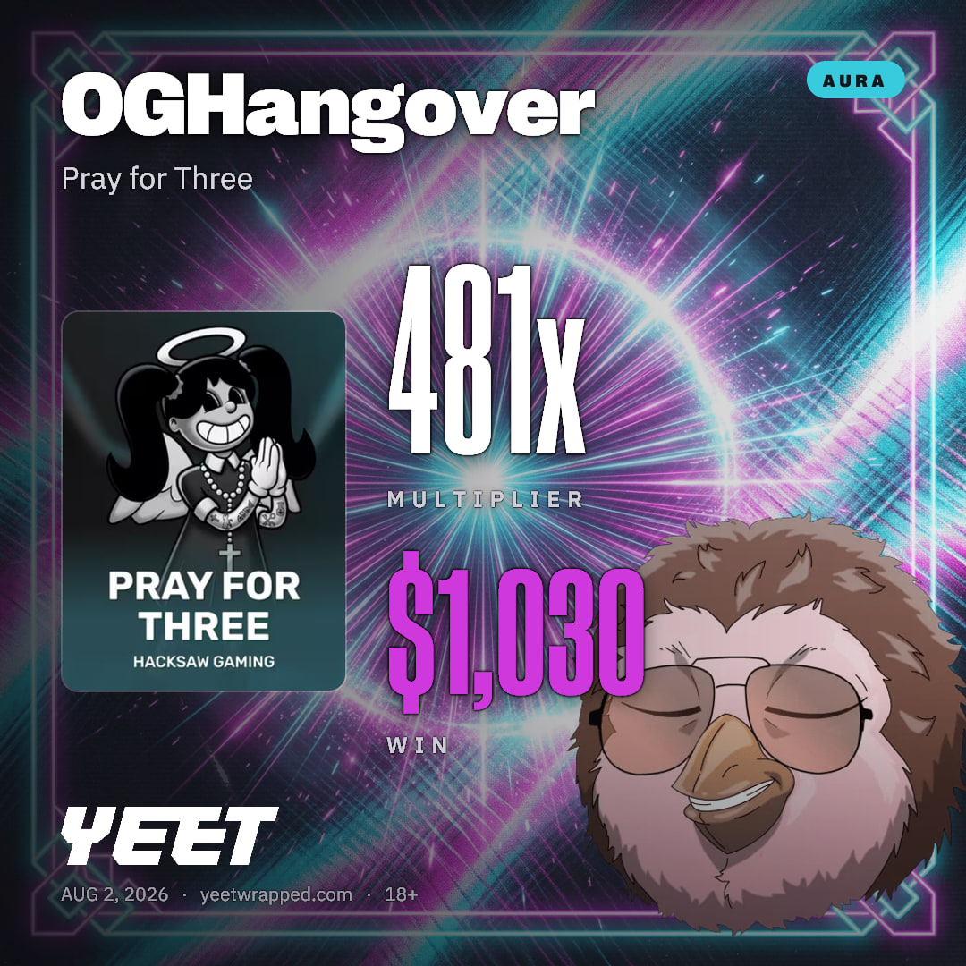 OGHangover hit 481.5x on Pray for Three