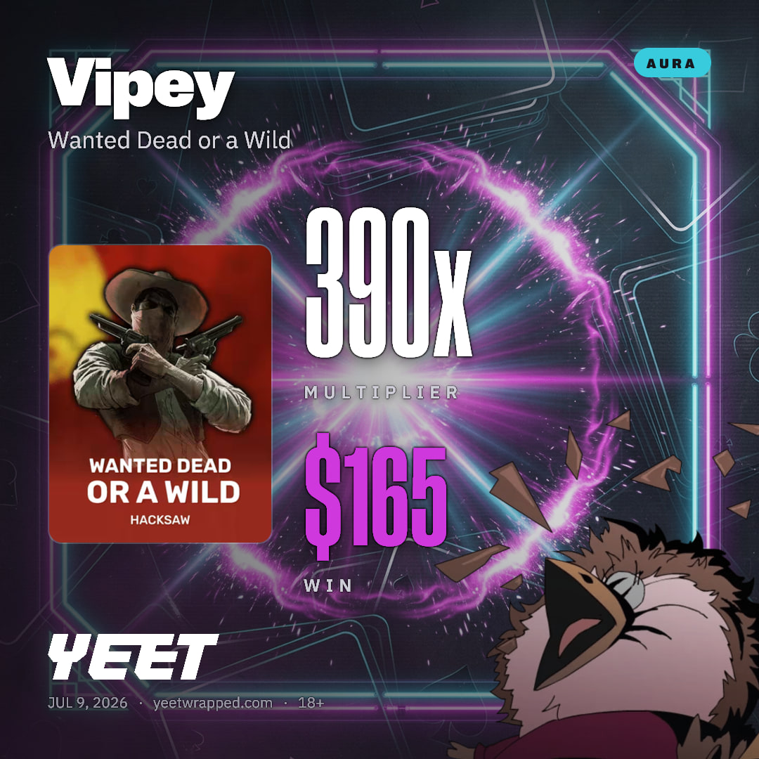 Vipey hit 390x on Wanted Dead or a Wild