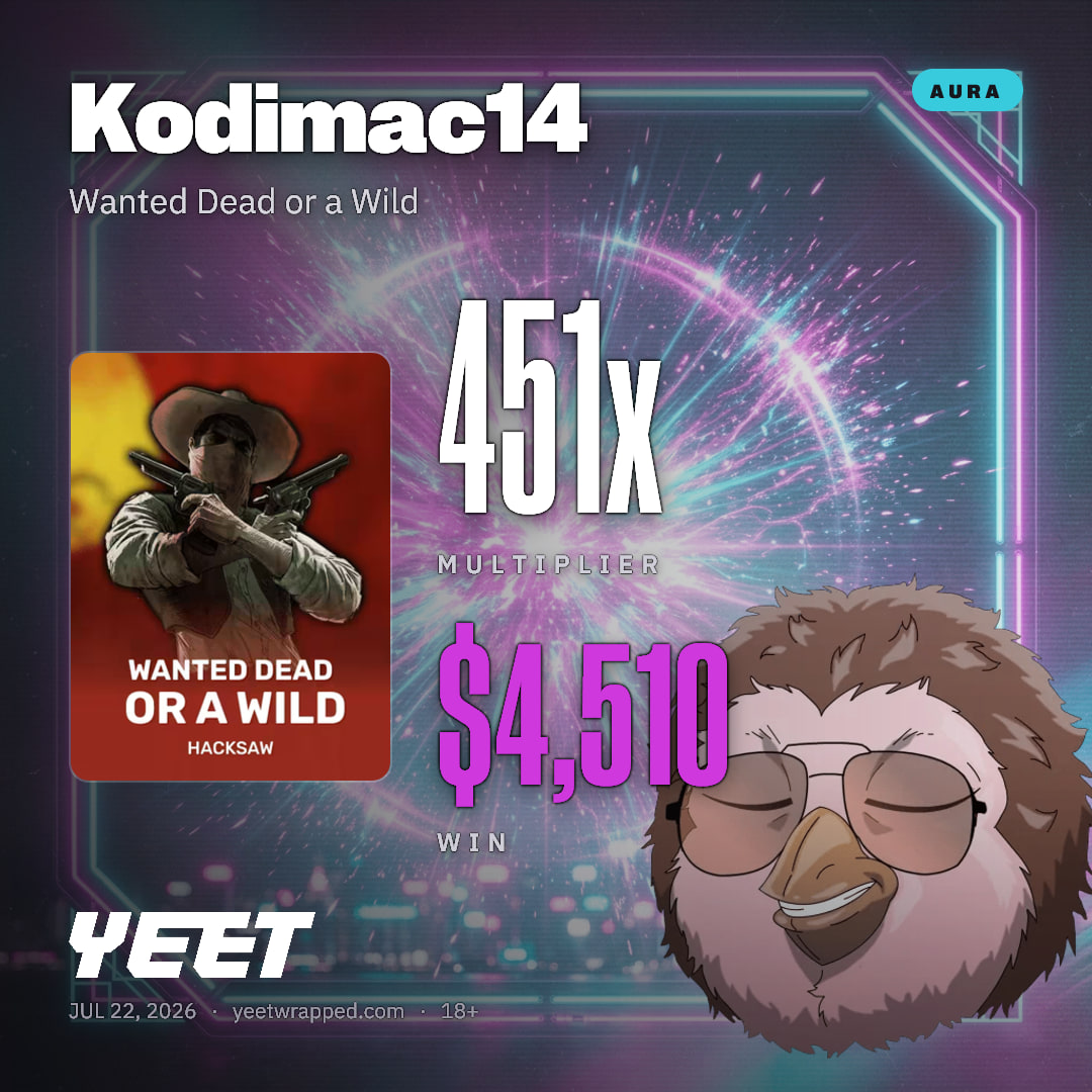 Kodimac14 hit 451x on Wanted Dead or a Wild