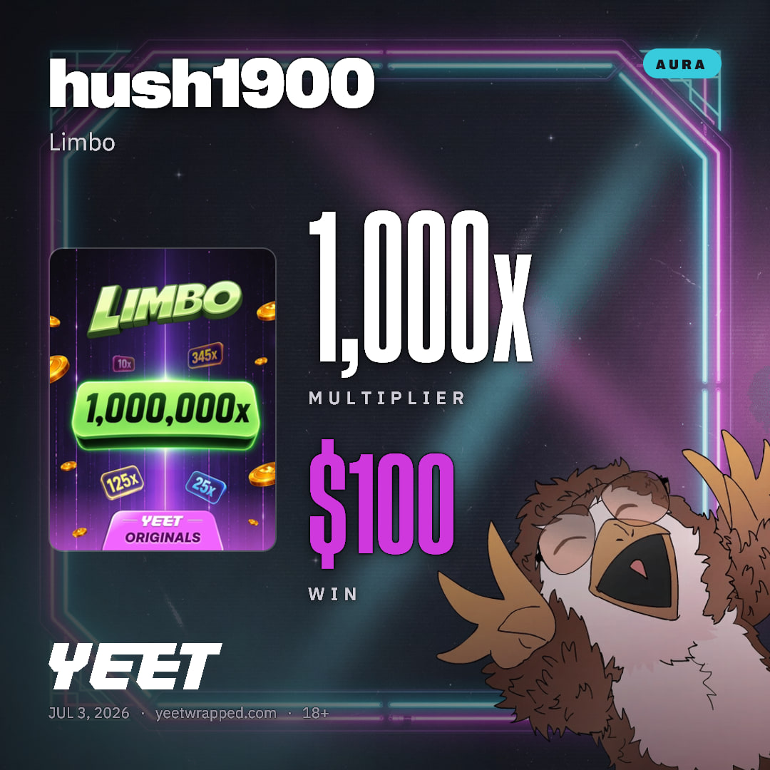 hush1900 hit 1,000x on Limbo