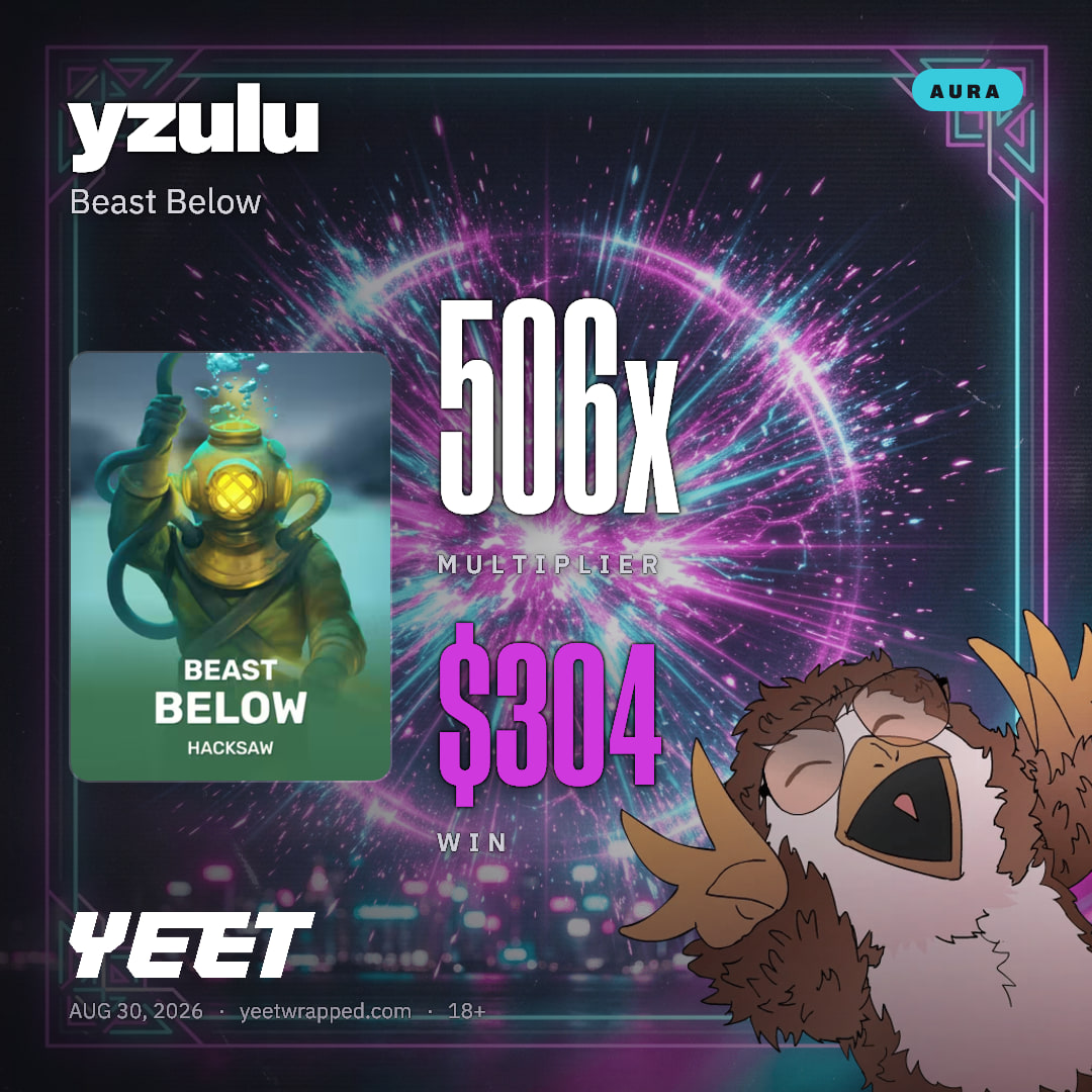 yzulu hit 506.1x on Beast Below