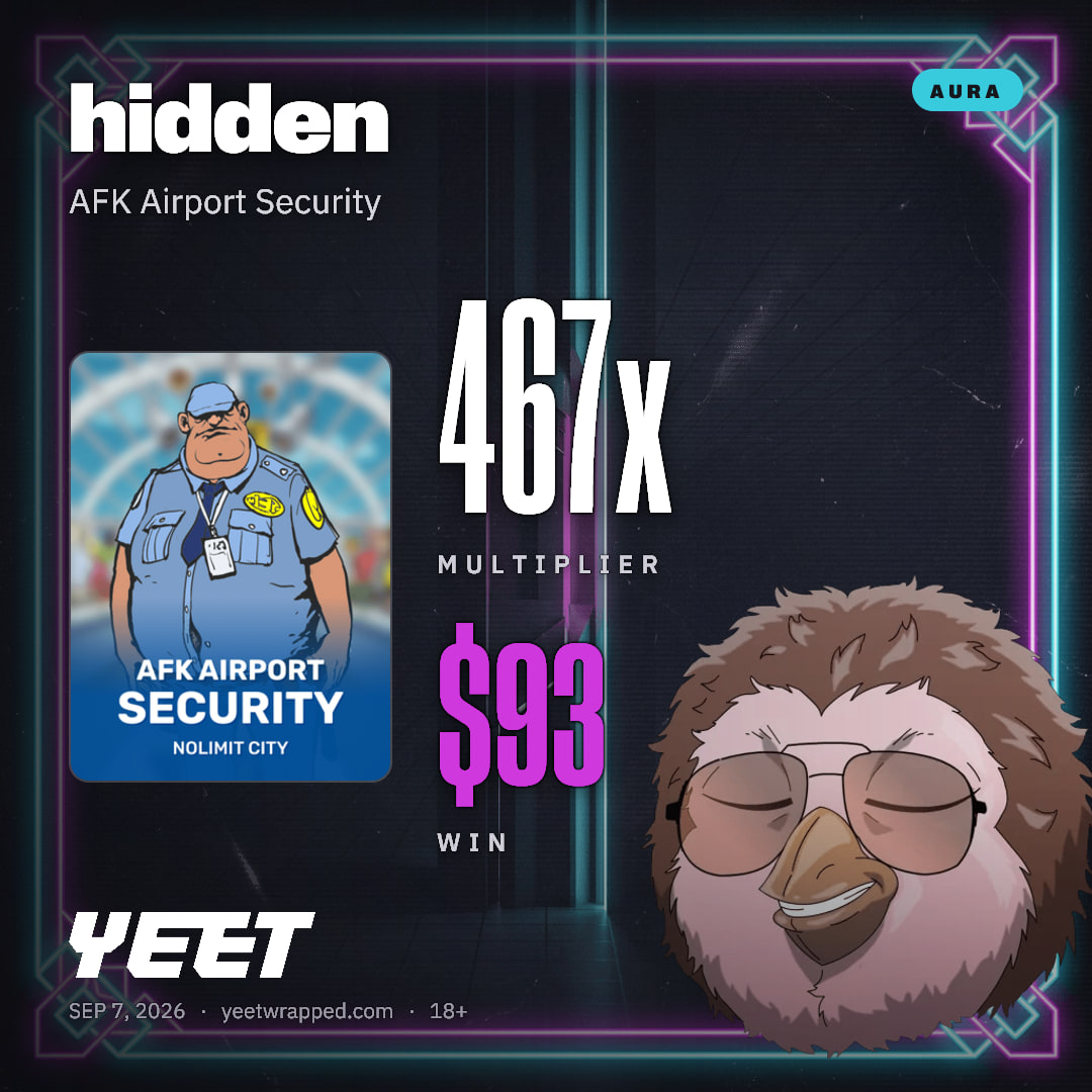hidden hit 467x on AFK Airport Security