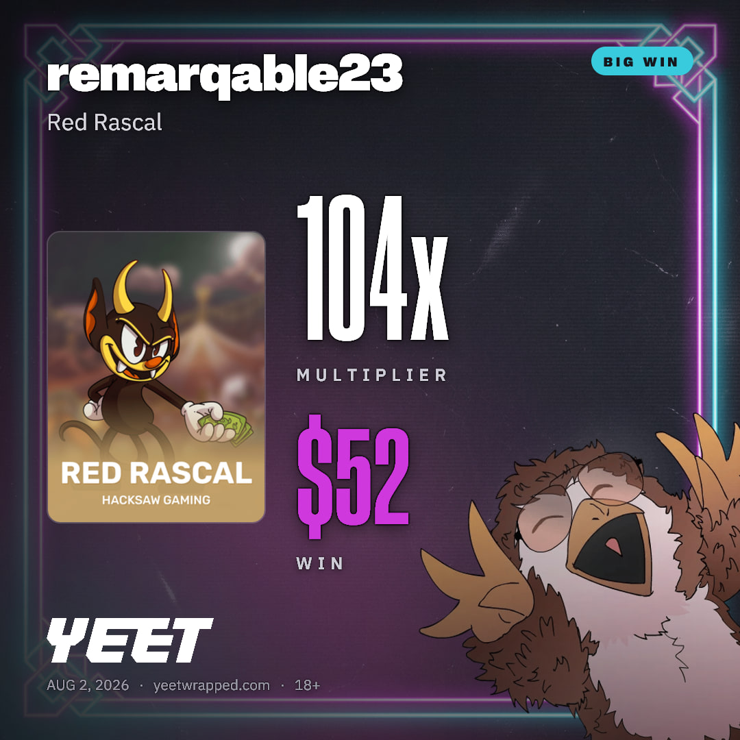 remarqable23 hit 103.5x on Red Rascal