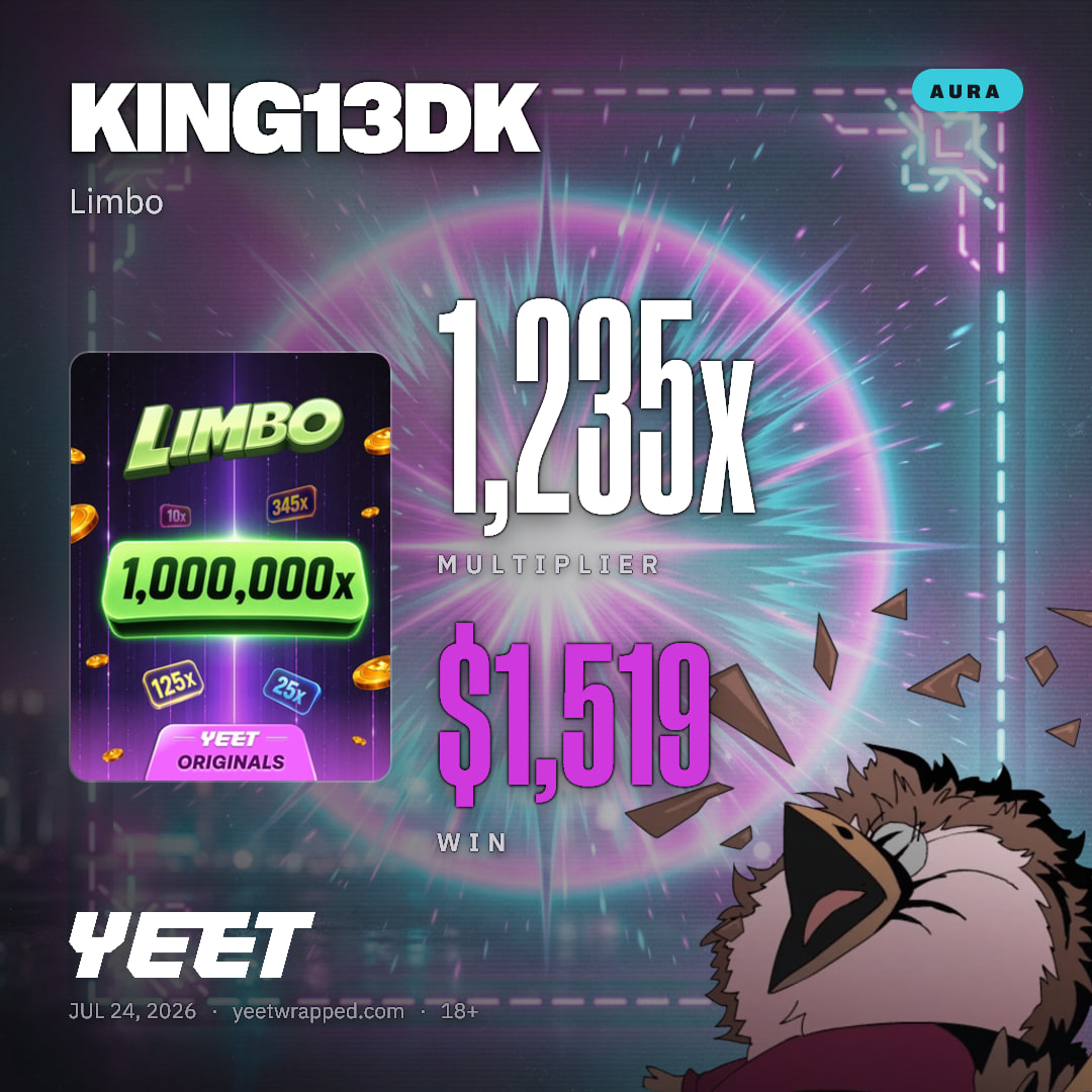 KING13DK hit 1,235x on Limbo