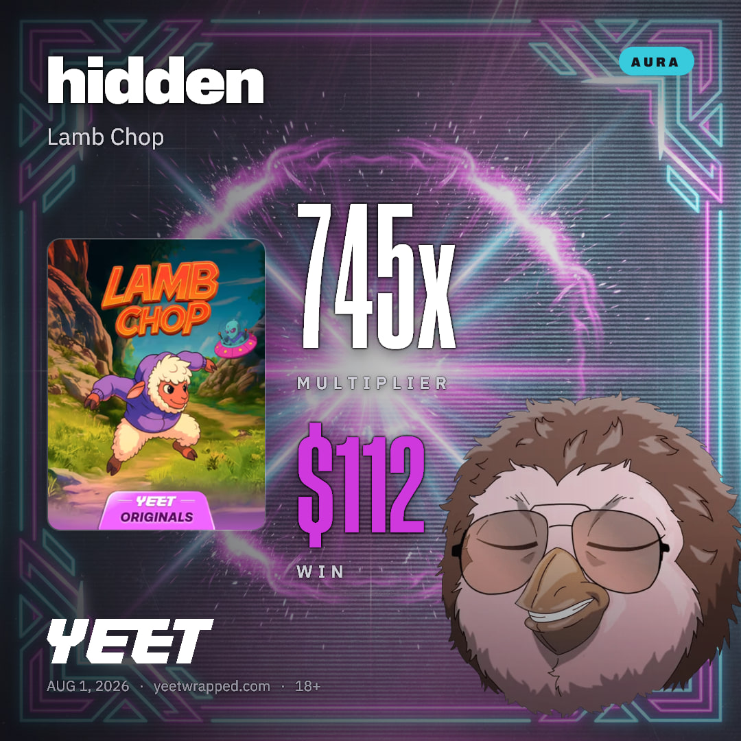 hidden hit 745.1x on Lamb Chop