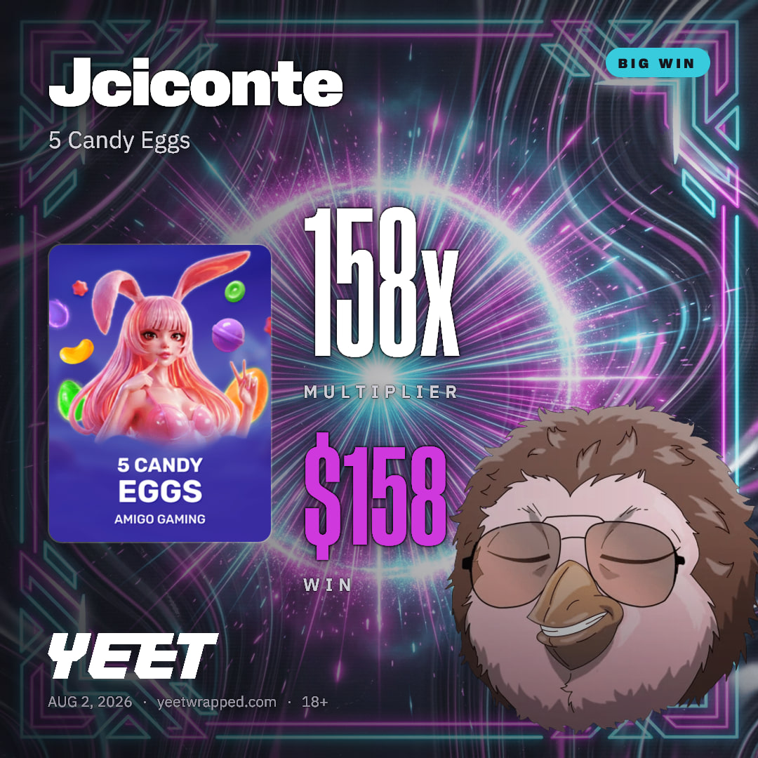 Jciconte hit 157.5x on 5 Candy Eggs