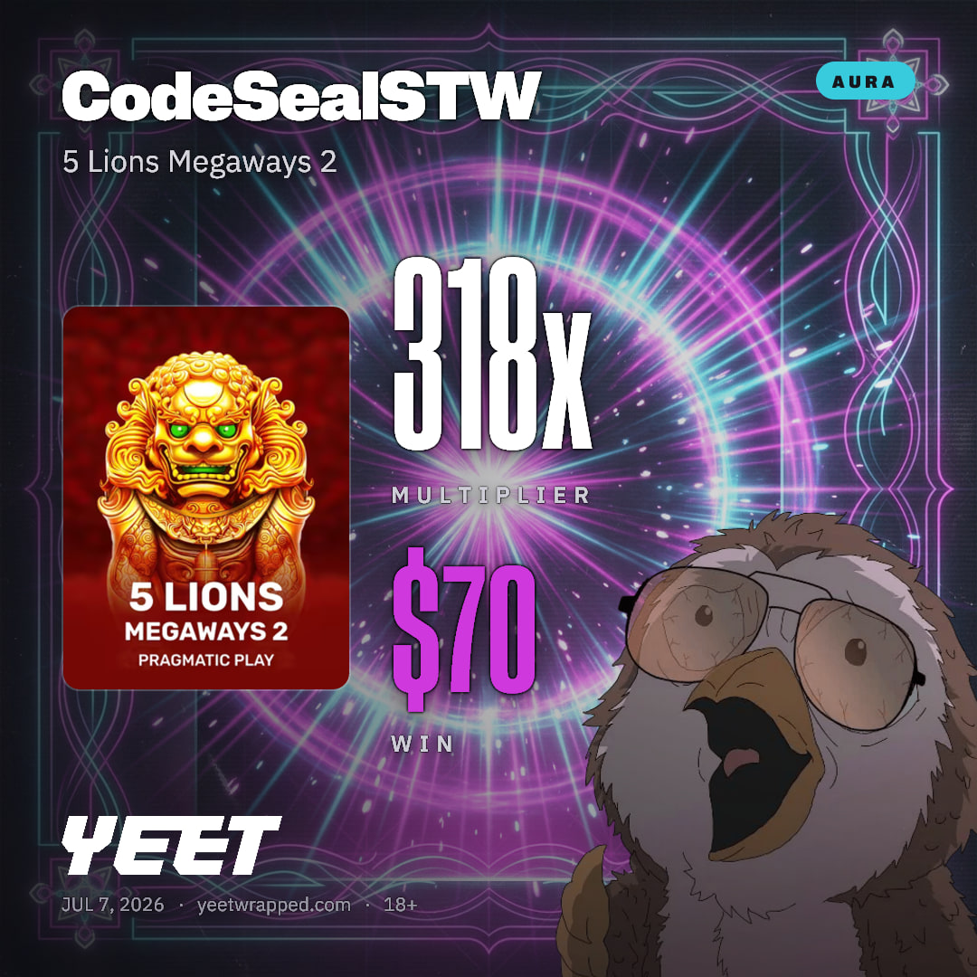 CodeSealSTW hit 317.9x on 5 Lions Megaways 2