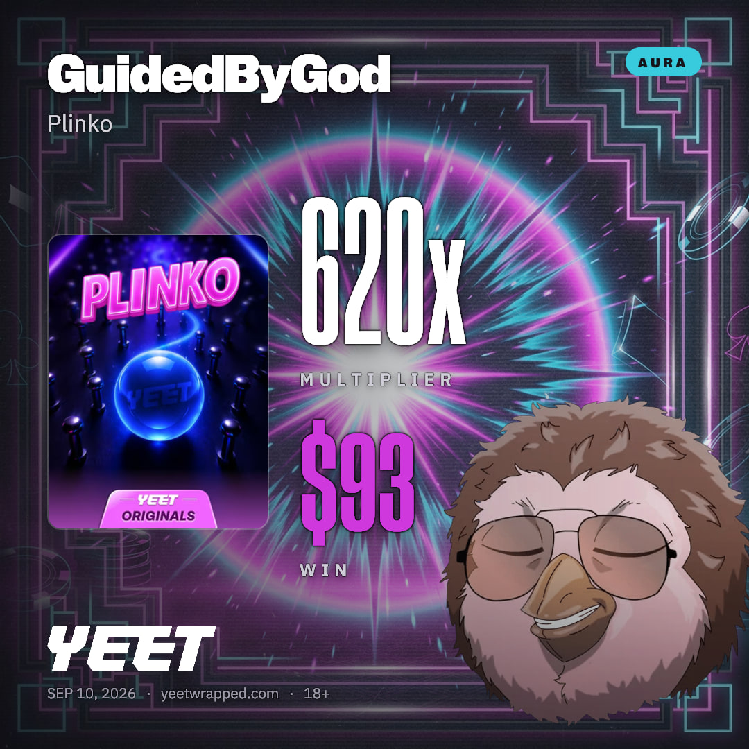 GuidedByGod hit 620x on Plinko