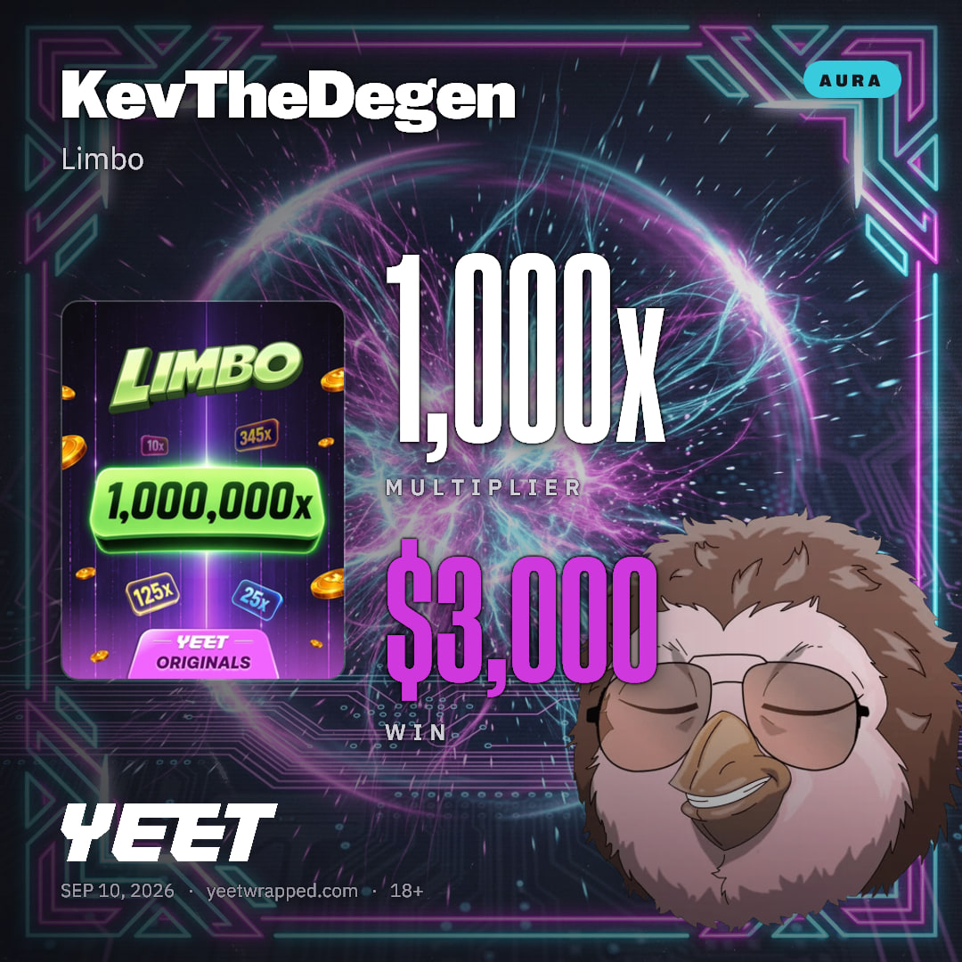 KevTheDegen hit 1,000x on Limbo