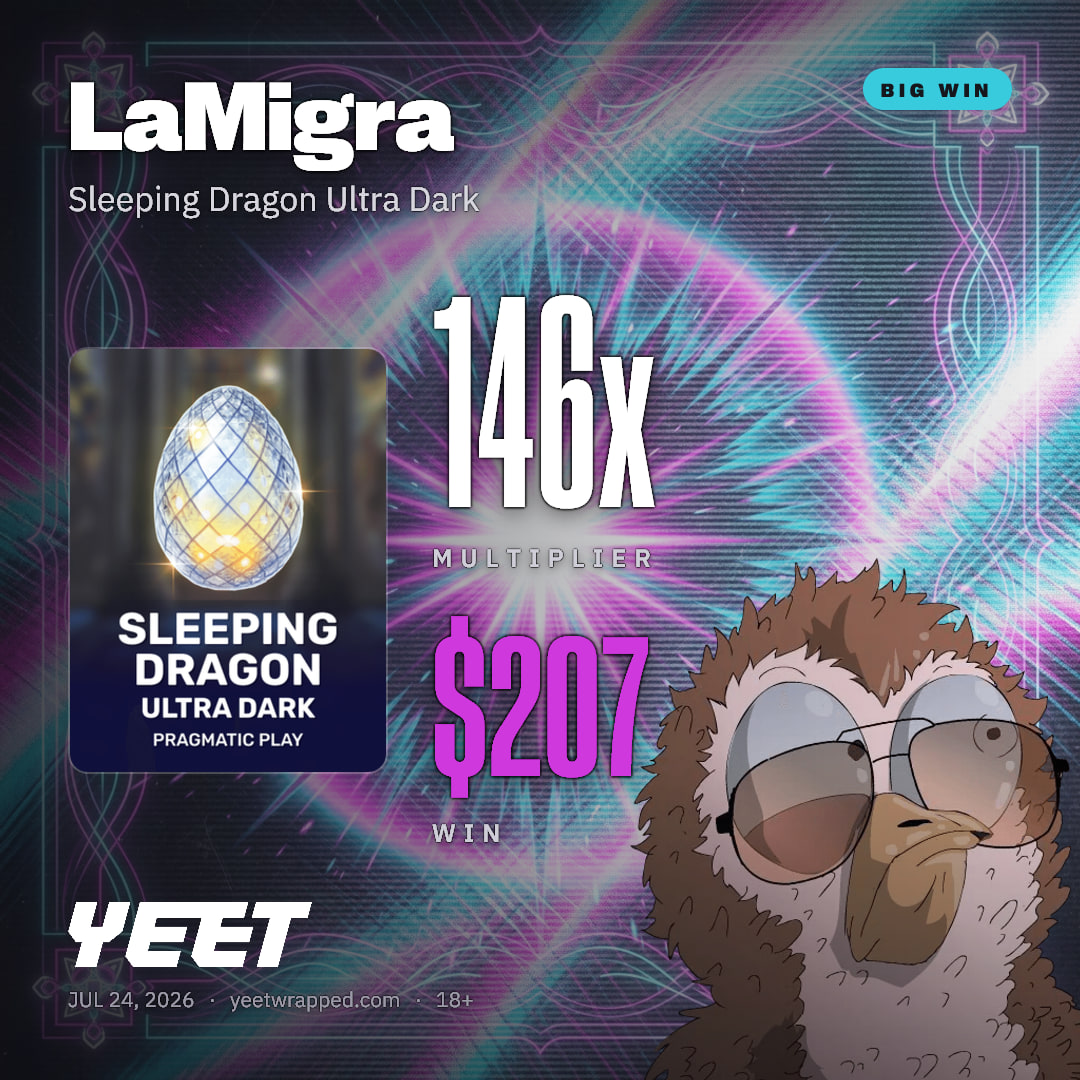 LaMigra hit 145.9x on Sleeping Dragon Ultra Dark