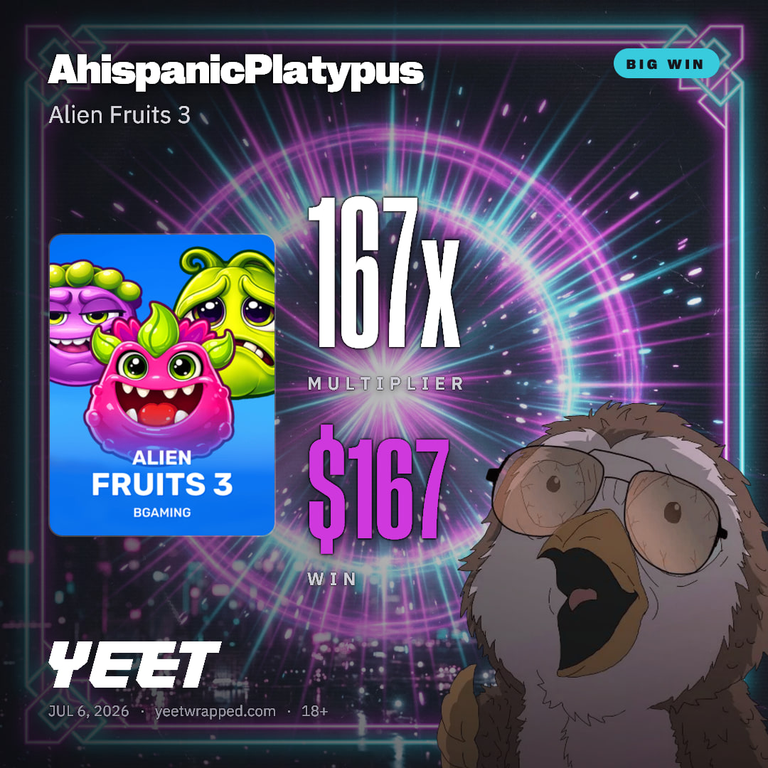 AhispanicPlatypus hit 167.3x on Alien Fruits 3