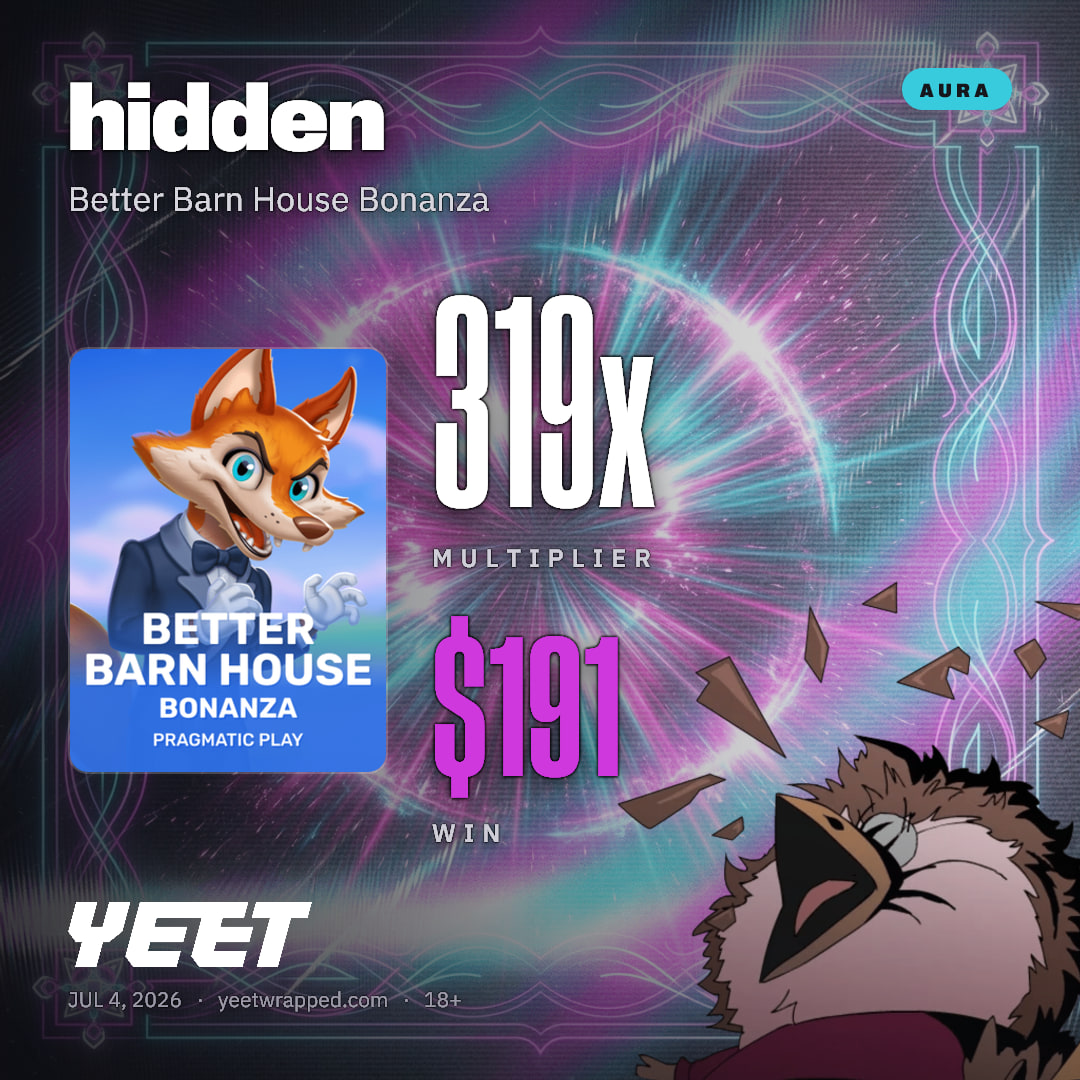 hidden hit 318.9x on Better Barn House Bonanza