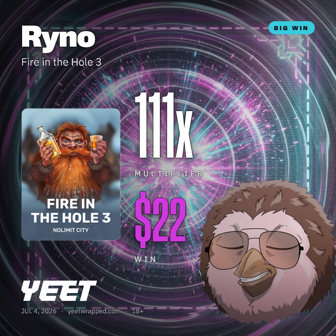 Ryno hit 111x on Fire in the Hole 3