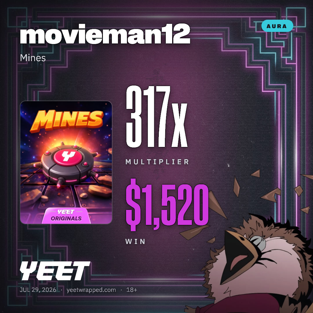 movieman12 hit 316.6x on Mines