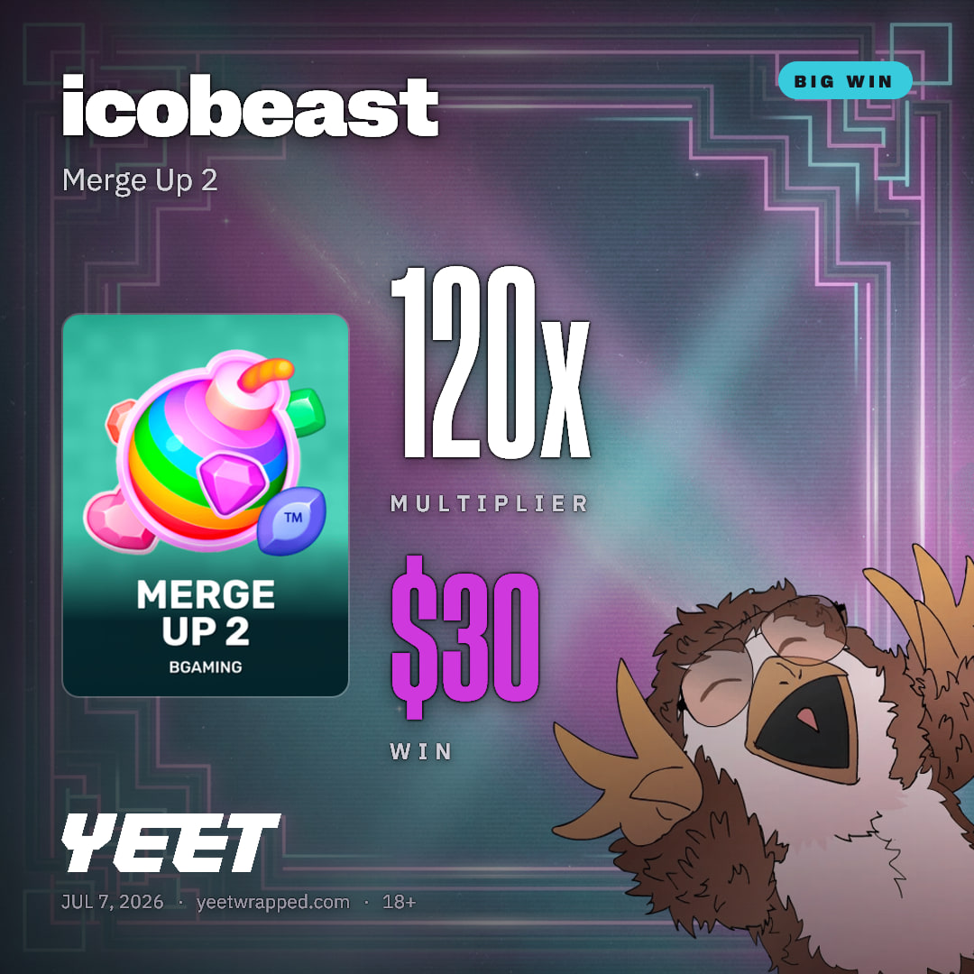 icobeast hit 120.1x on Merge Up 2