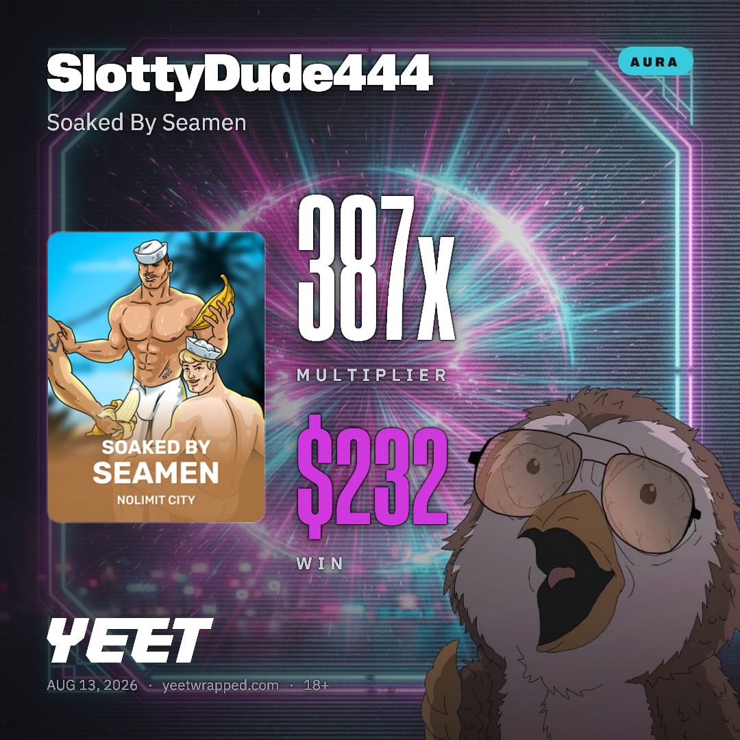 SlottyDude444 hit 386.8x on Soaked By Seamen