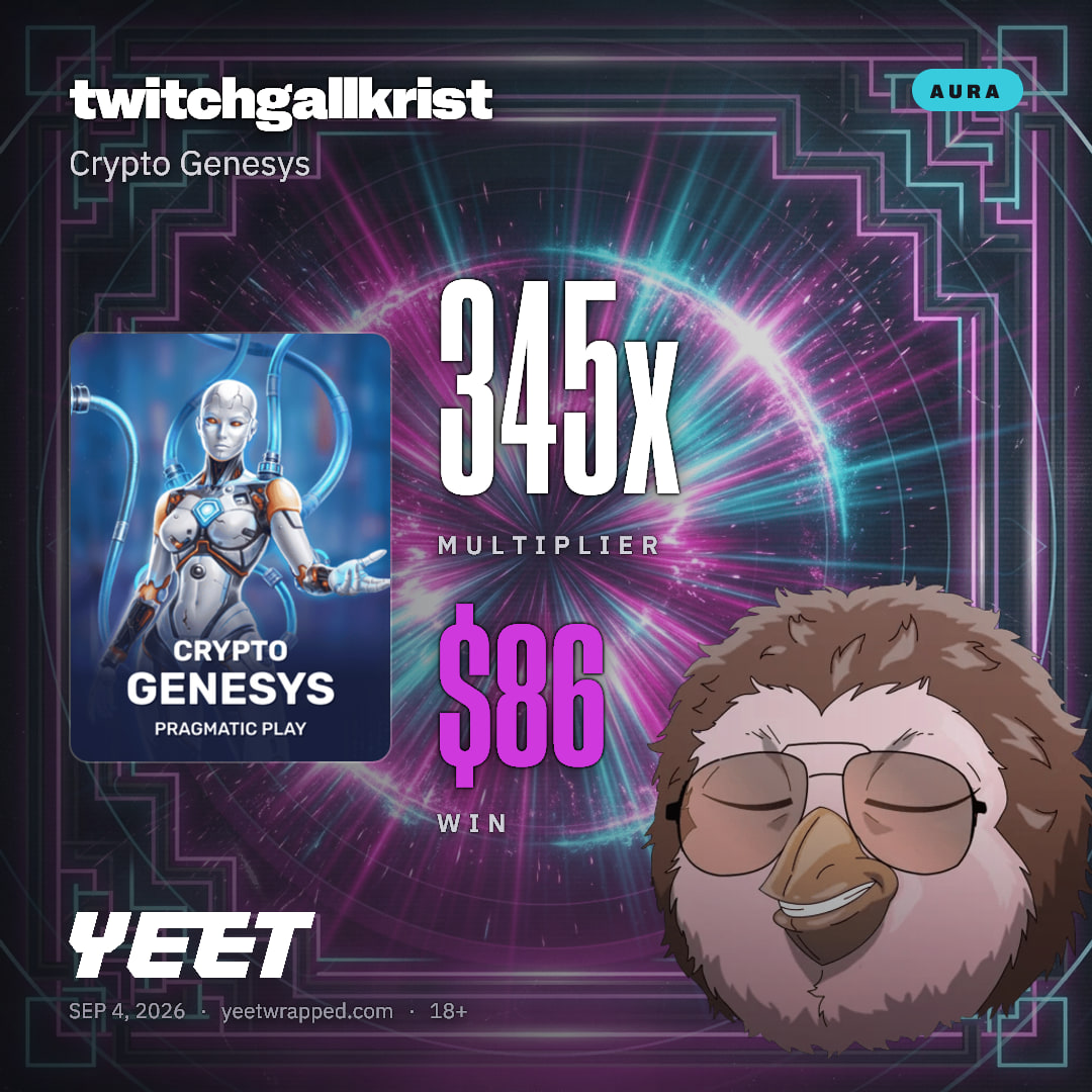 twitchgallkrist hit 344.6x on Crypto Genesys