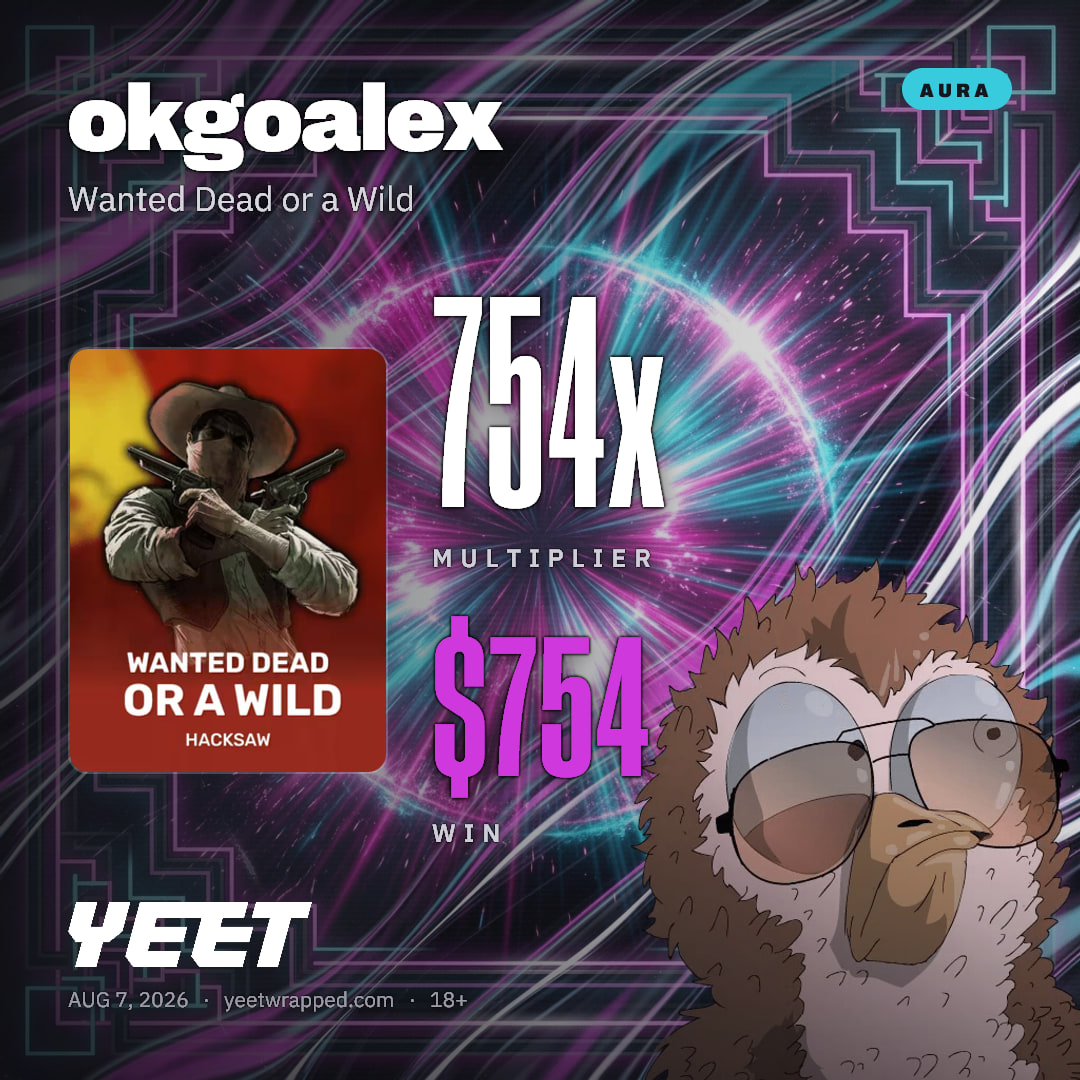 okgoalex hit 753.6x on Wanted Dead or a Wild