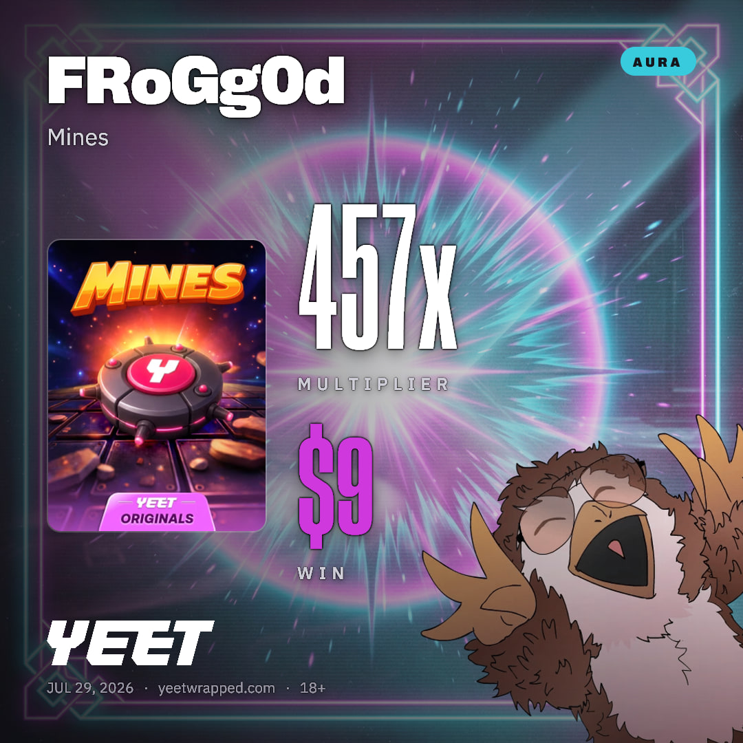 FRoGg0d hit 456.8x on Mines