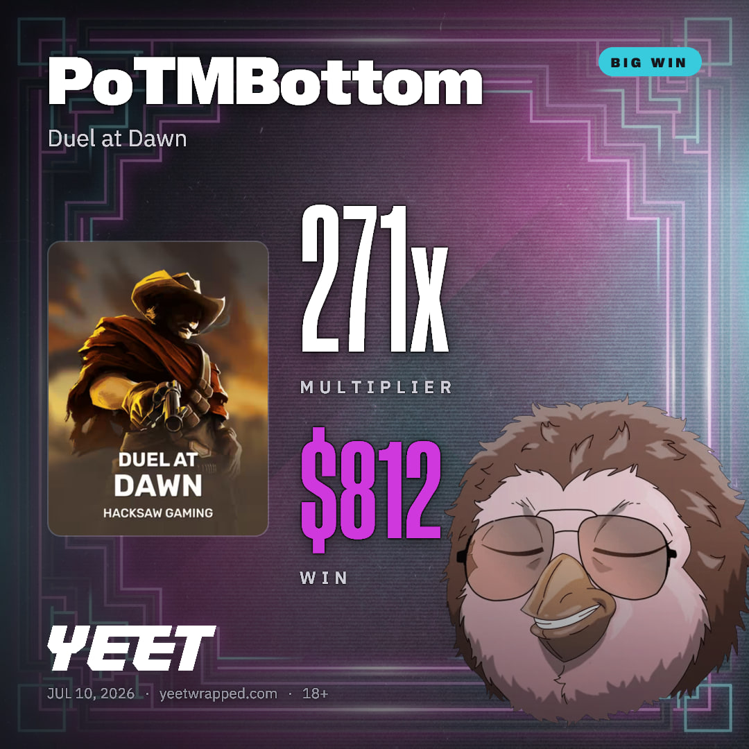 PoTMBottom hit 270.5x on Duel at Dawn