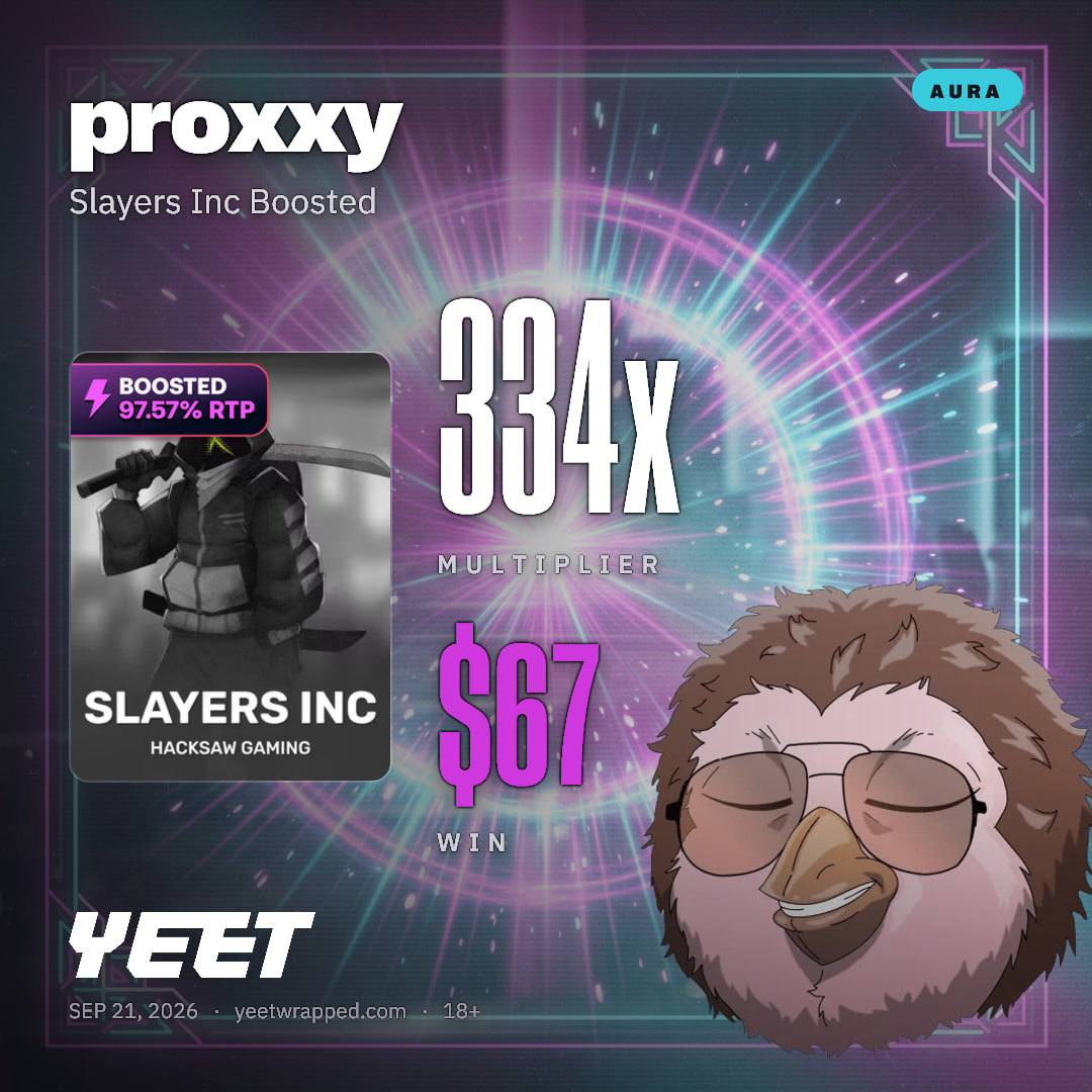 proxxy hit 334x on Slayers Inc Boosted