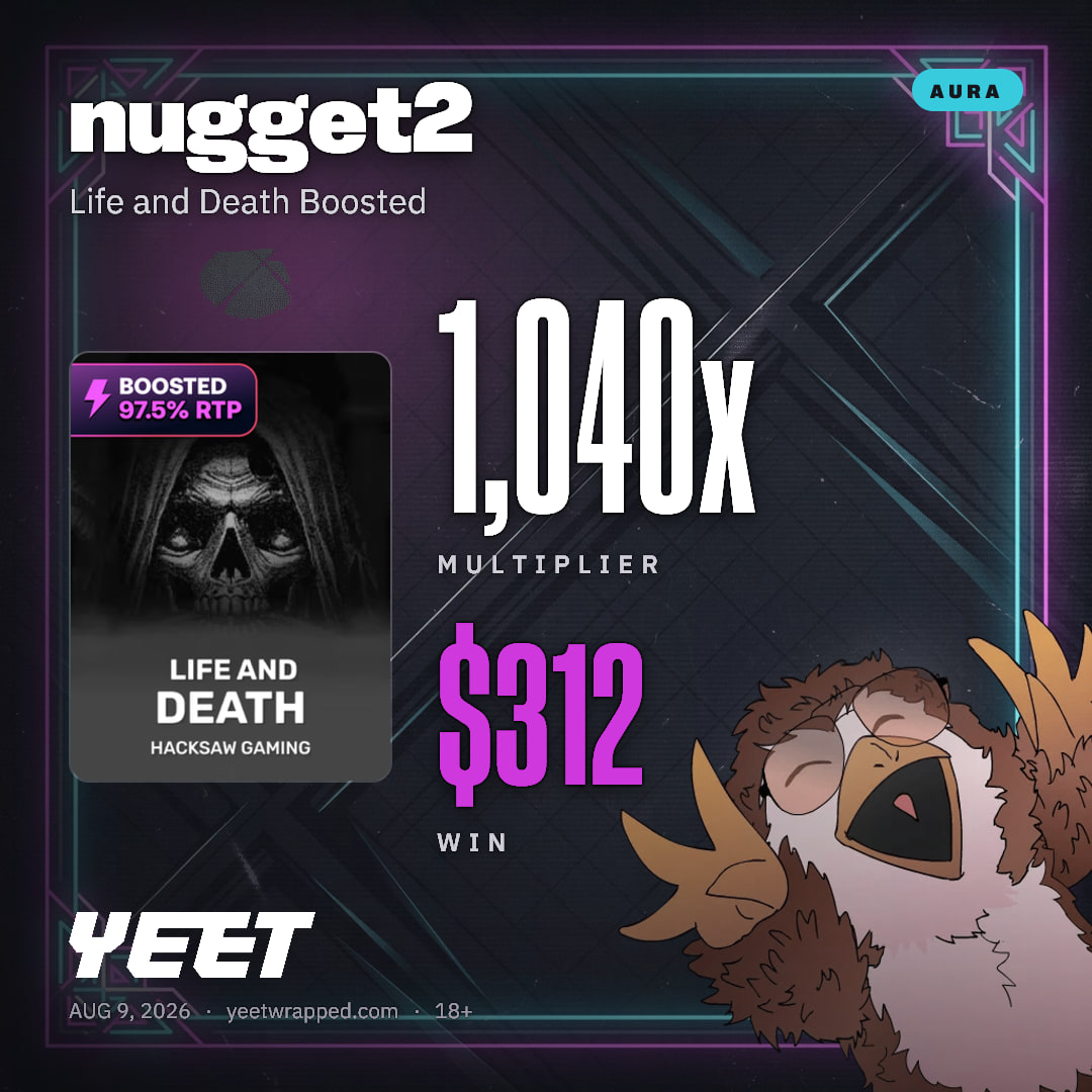 nugget2 hit 1,040x on Life and Death Boosted