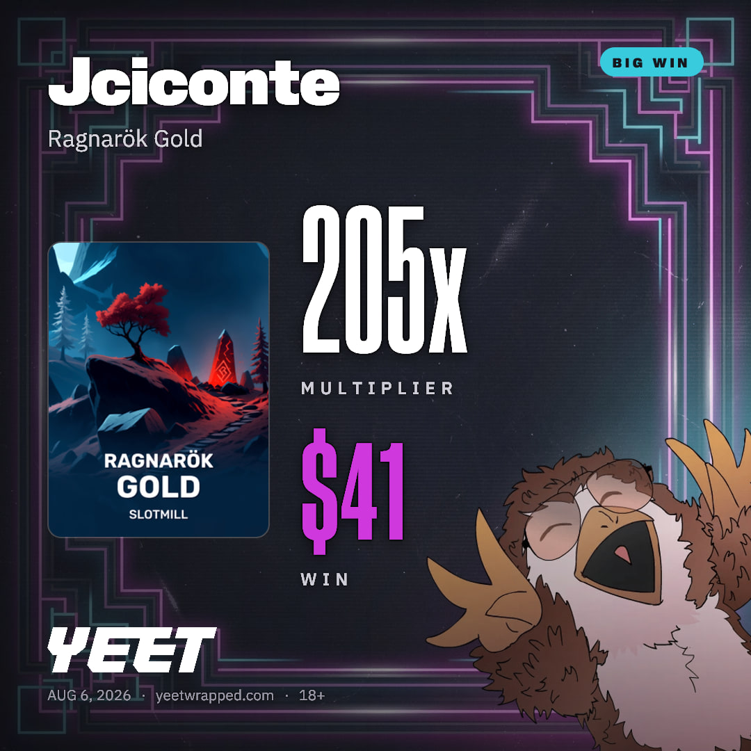 Jciconte hit 204.7x on Ragnarök Gold