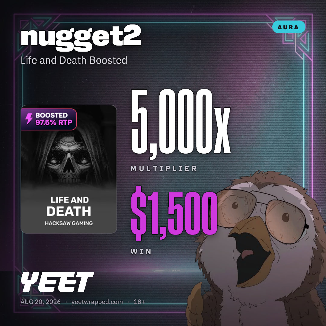 nugget2 hit 5,000x on Life and Death Boosted