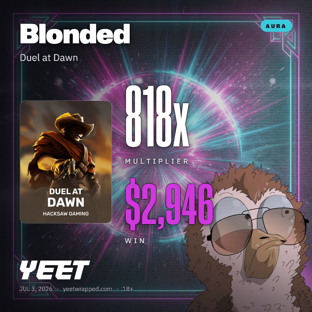 Blonded hit 818.2x on Duel at Dawn