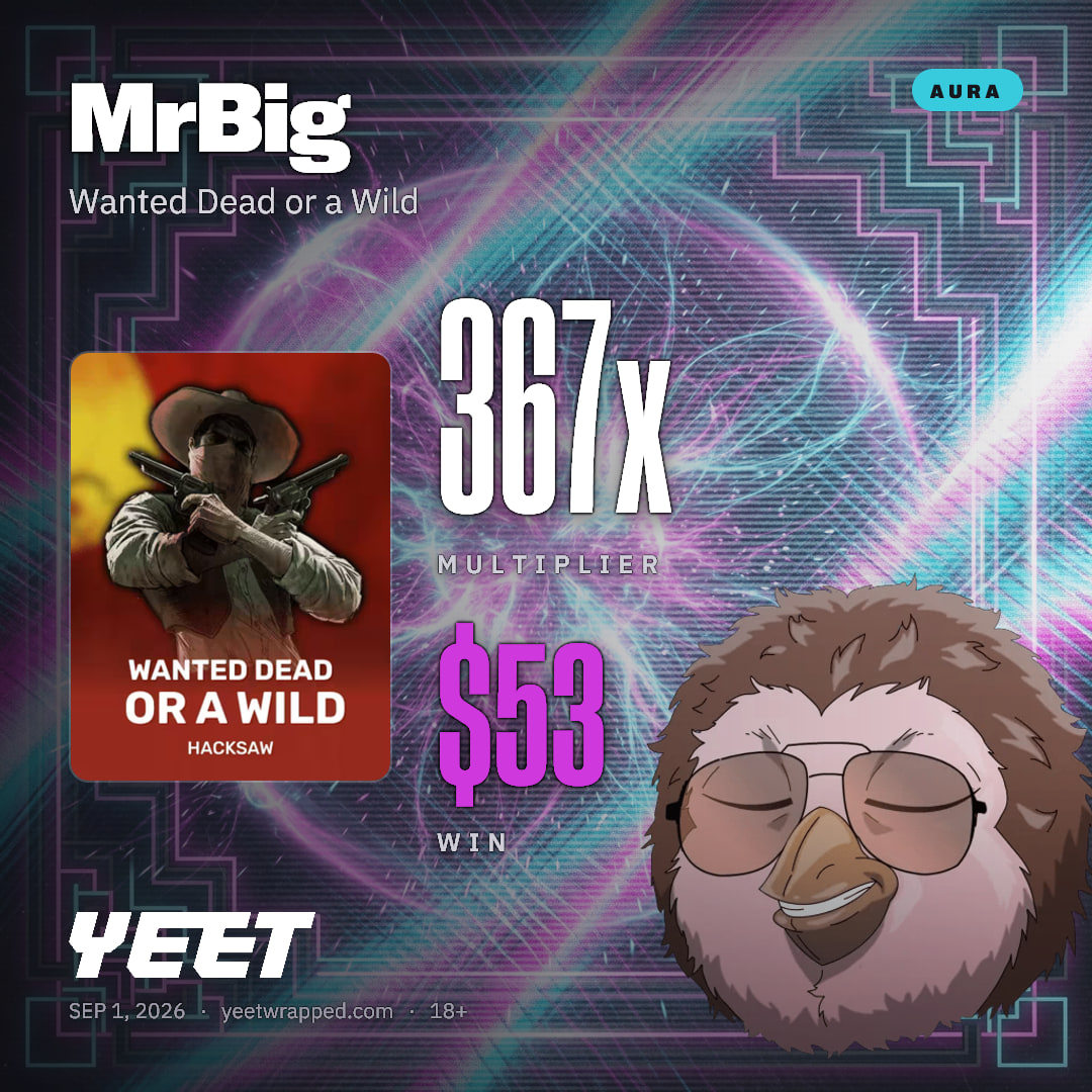MrBig hit 367.2x on Wanted Dead or a Wild