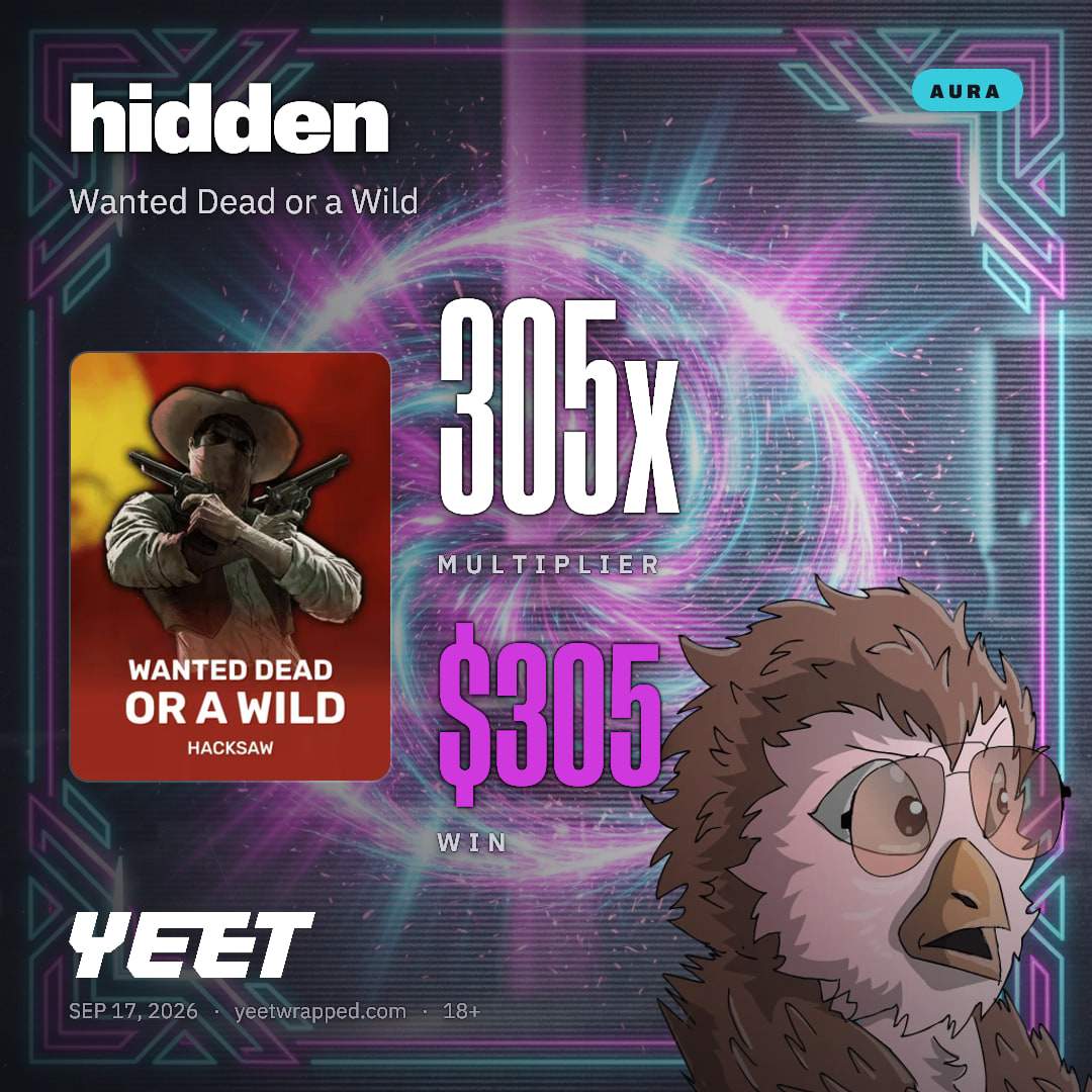 hidden hit 305.1x on Wanted Dead or a Wild
