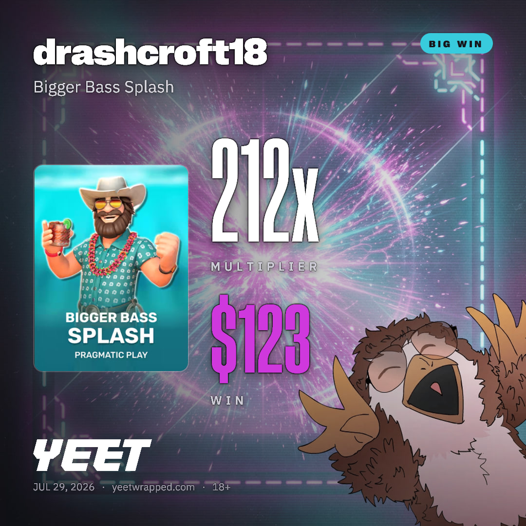 drashcroft18 hit 212x on Bigger Bass Splash