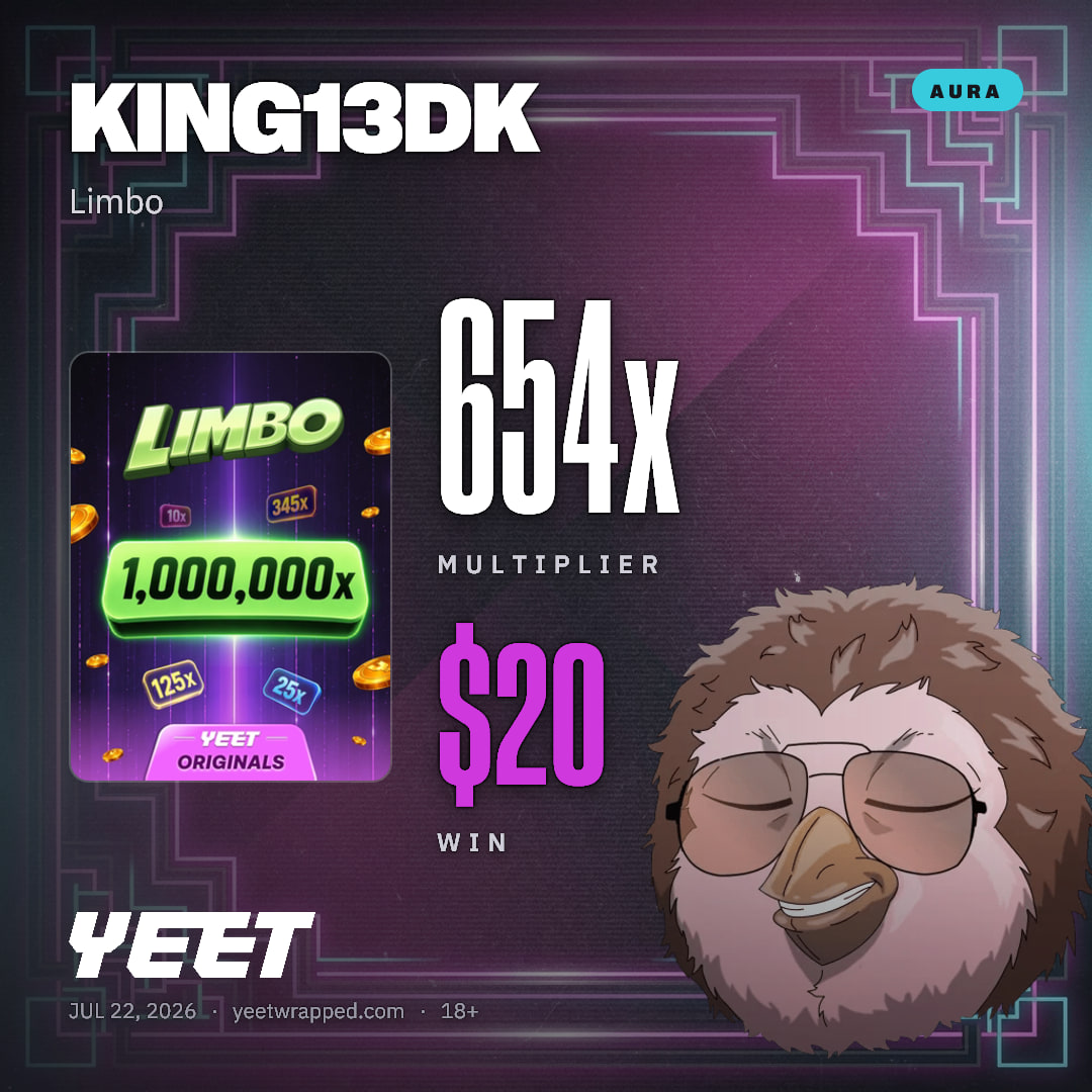 KING13DK hit 654x on Limbo