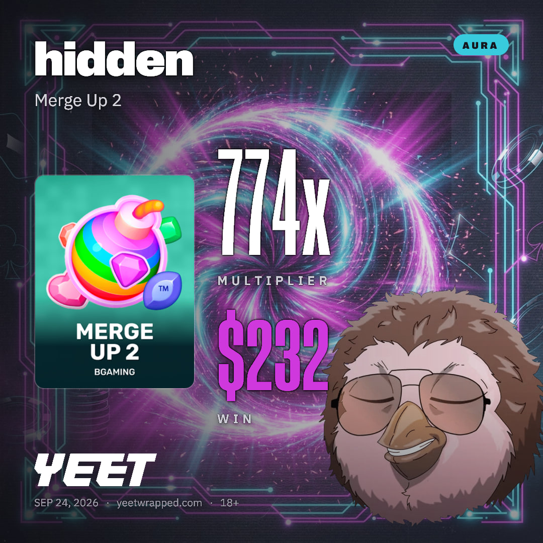 hidden hit 773.7x on Merge Up 2