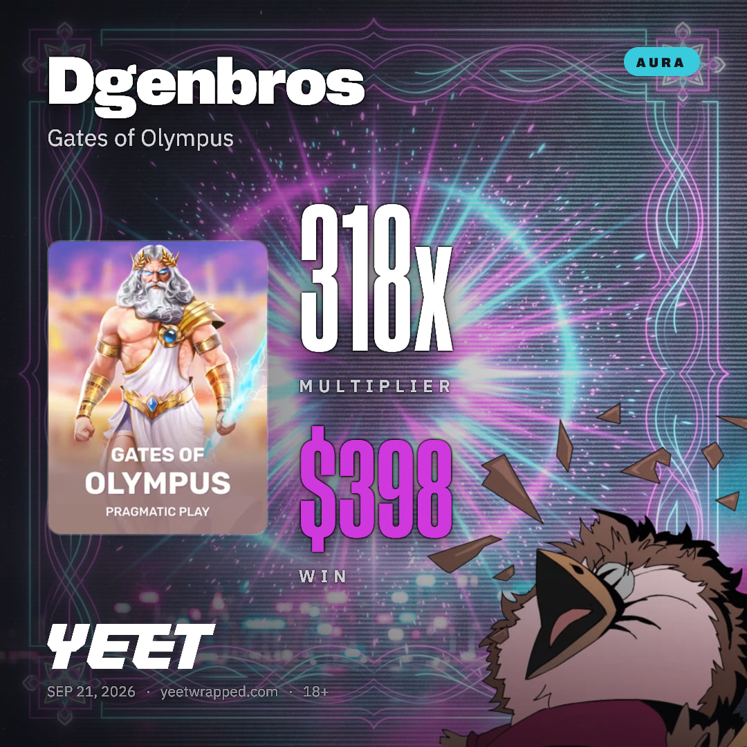 Dgenbros hit 318.3x on Gates of Olympus