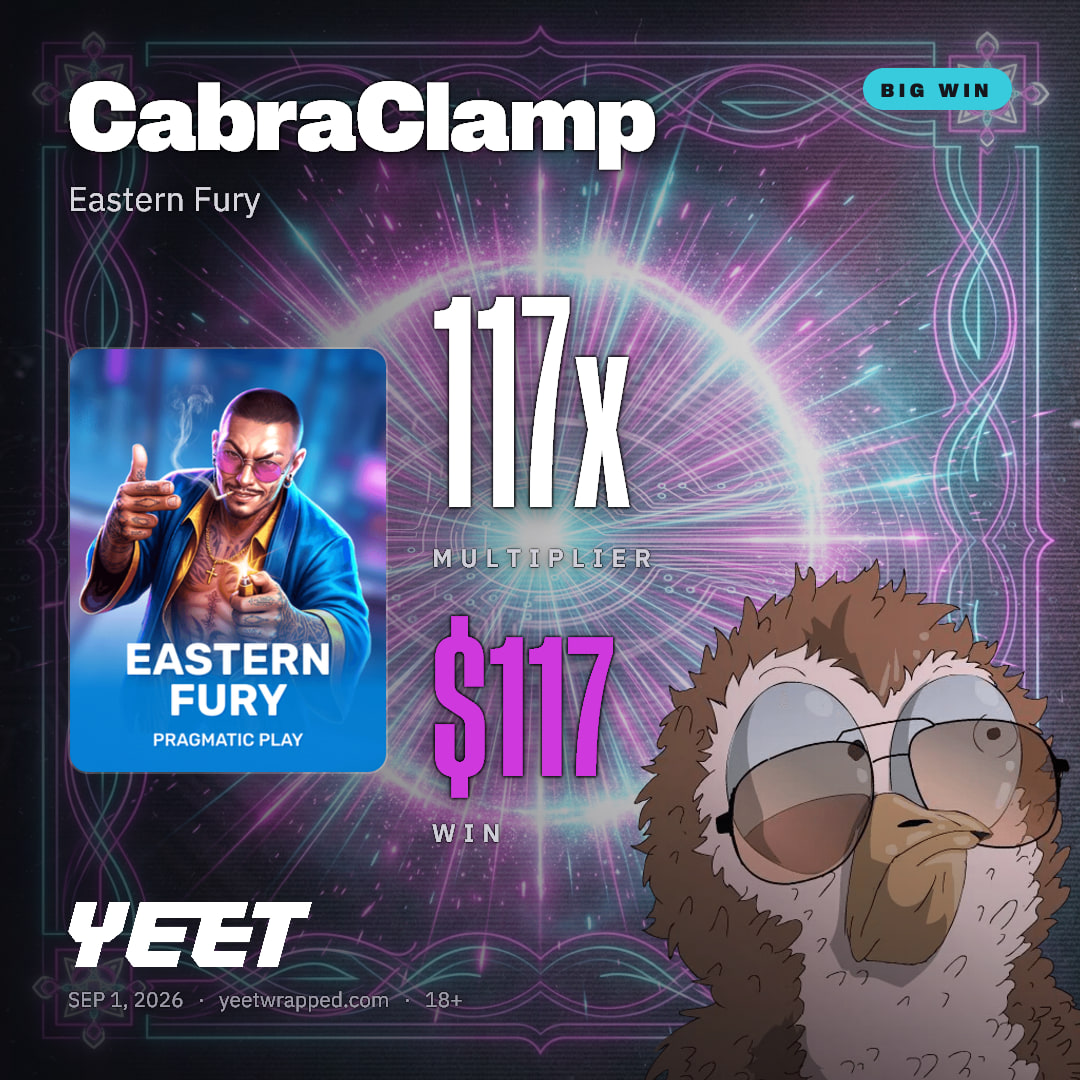 CabraClamp hit 117.4x on Eastern Fury