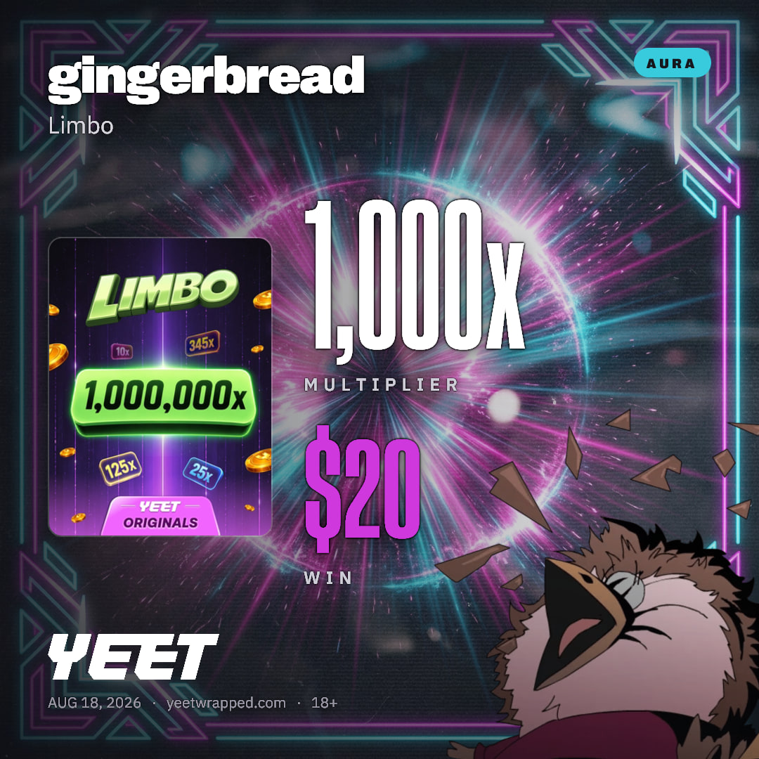 gingerbread hit 1,000x on Limbo