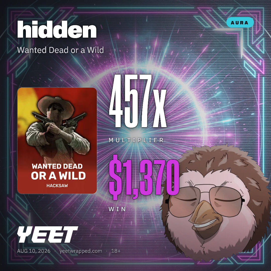 hidden hit 456.7x on Wanted Dead or a Wild