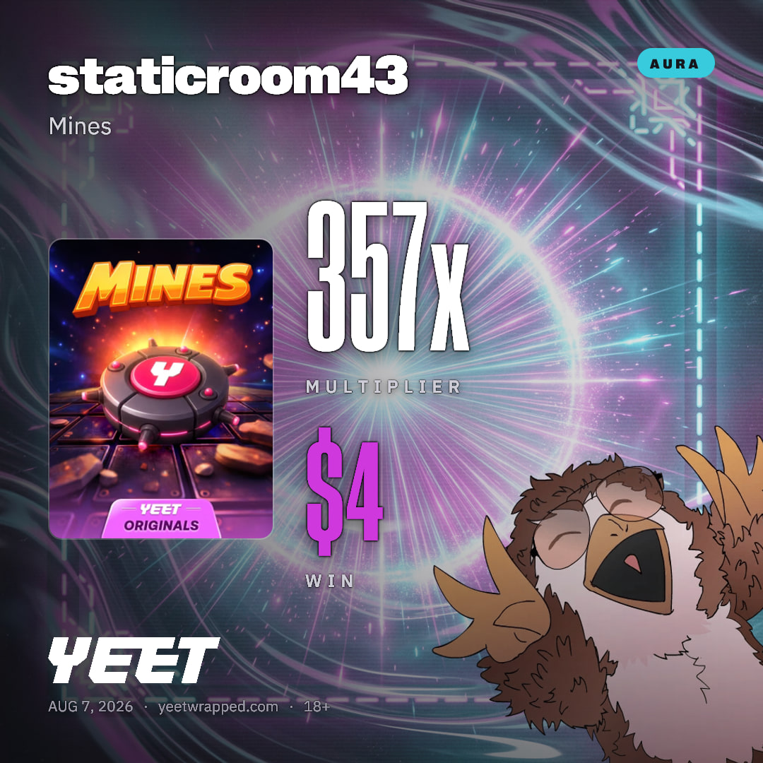 staticroom43 hit 356.6x on Mines