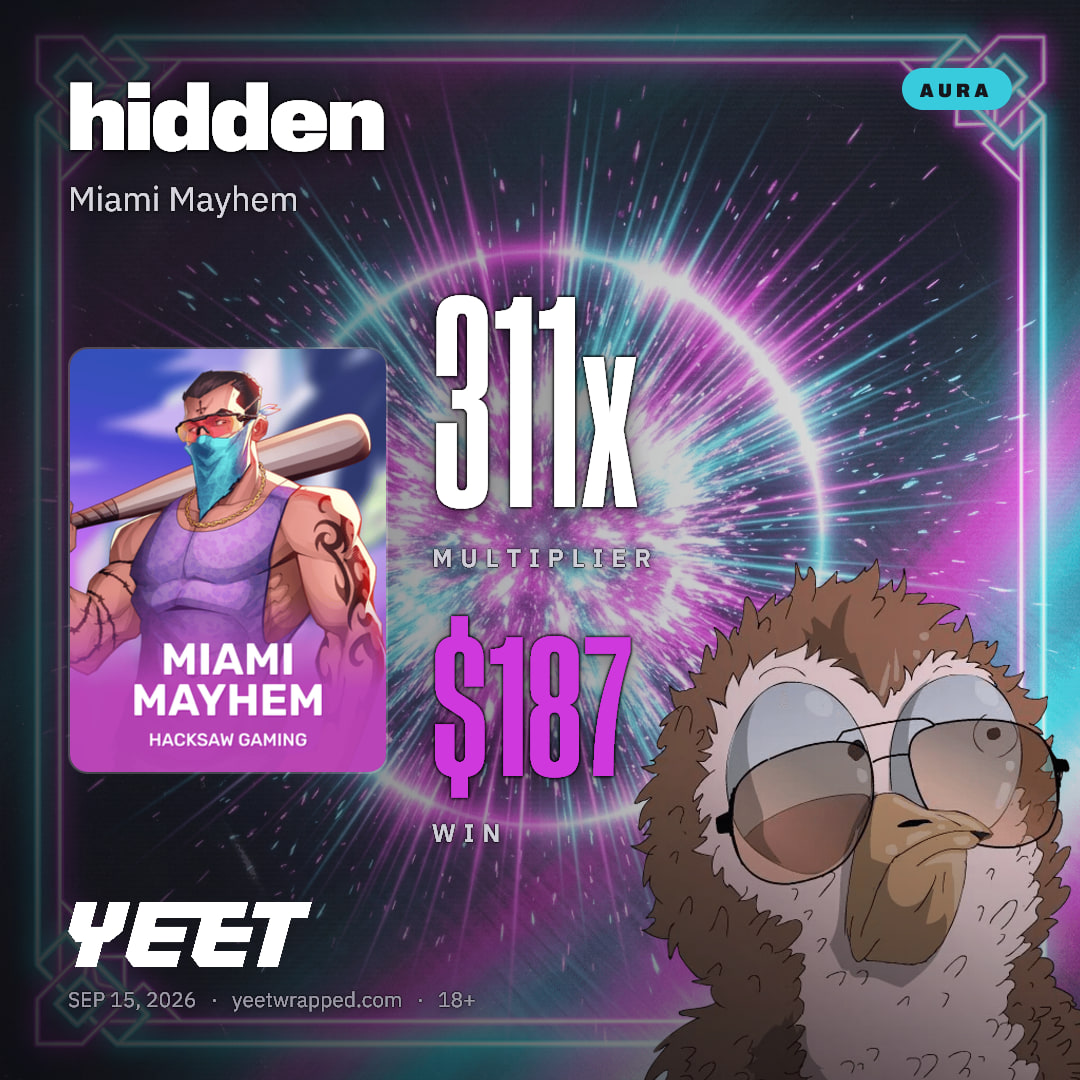 hidden hit 311.4x on Miami Mayhem