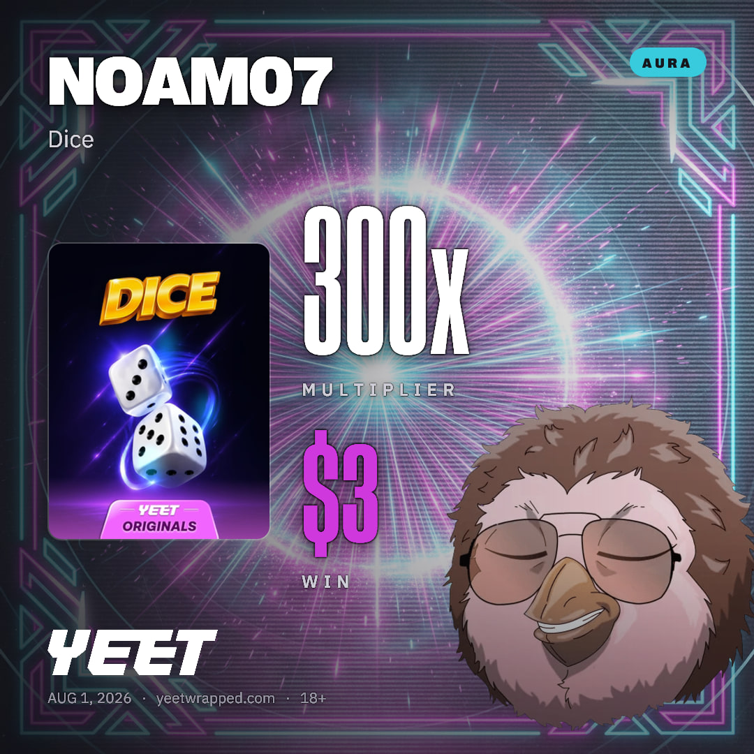 NOAM07 hit 300x on Dice