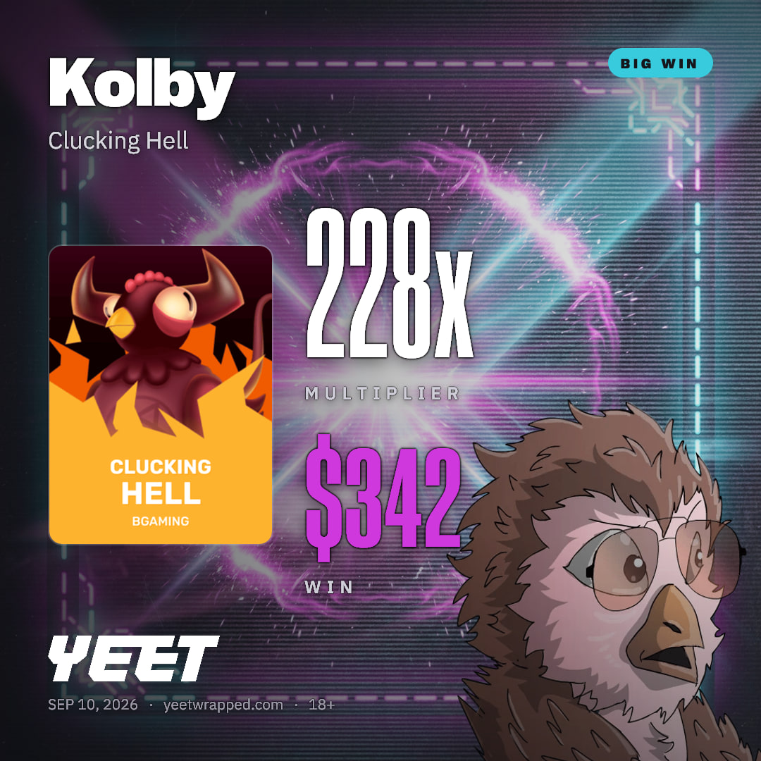 Kolby hit 228x on Clucking Hell