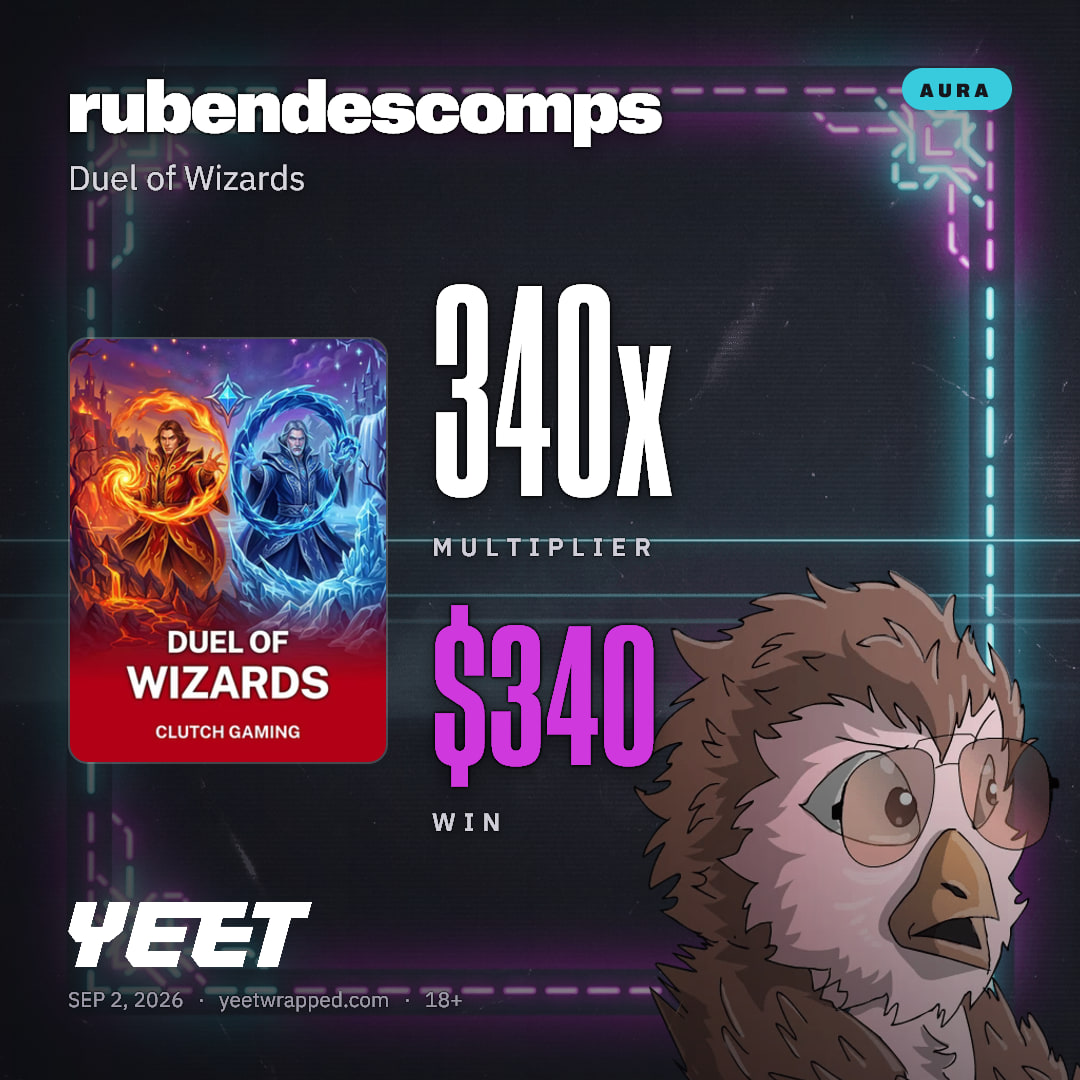 rubendescomps hit 339.5x on Duel of Wizards