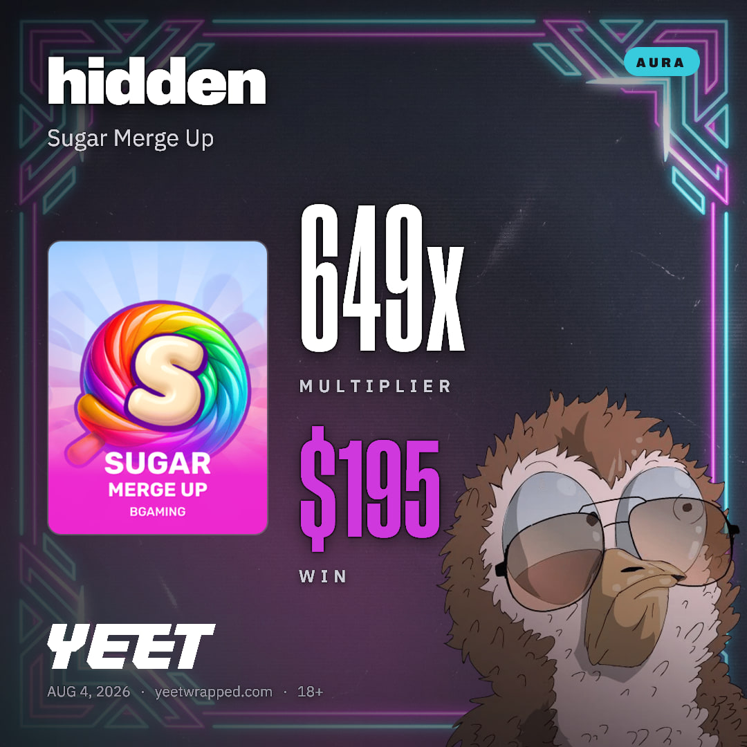 hidden hit 649.3x on Sugar Merge Up